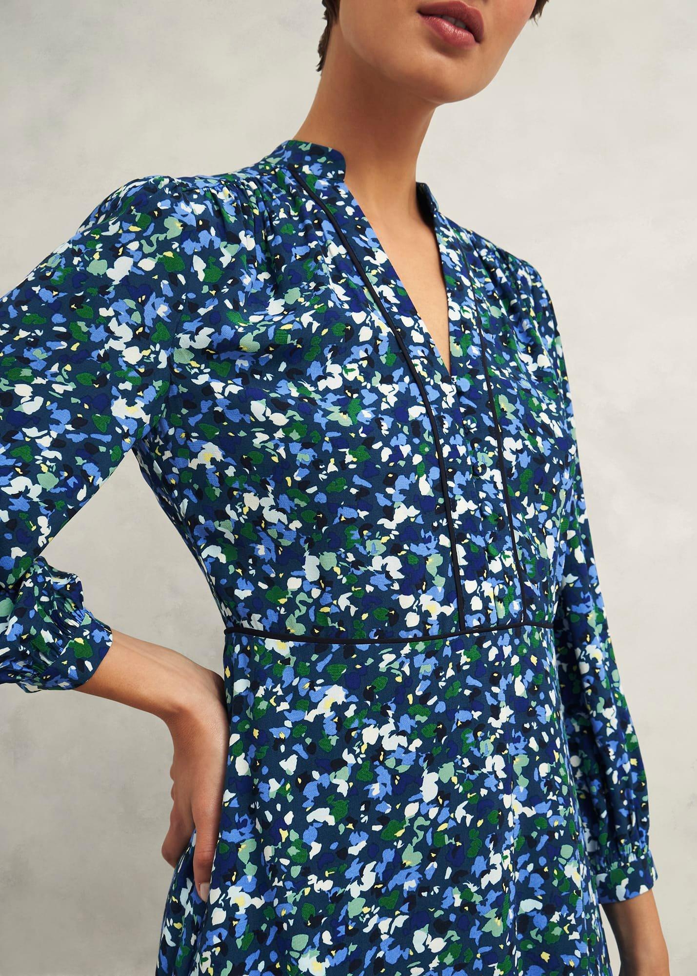 Iris Dress, Green Multi, hi-res