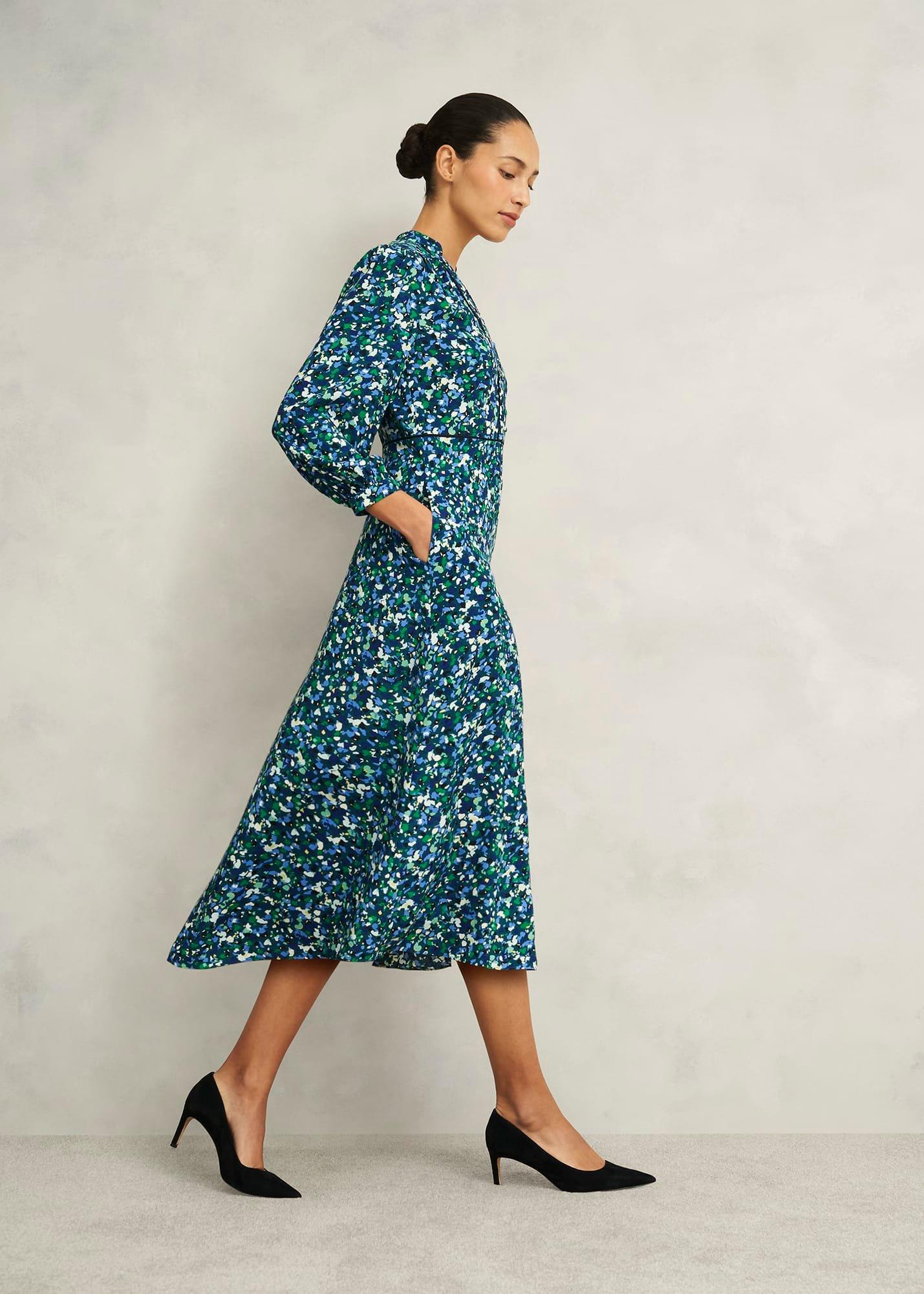 Iris Dress, Green Multi, hi-res