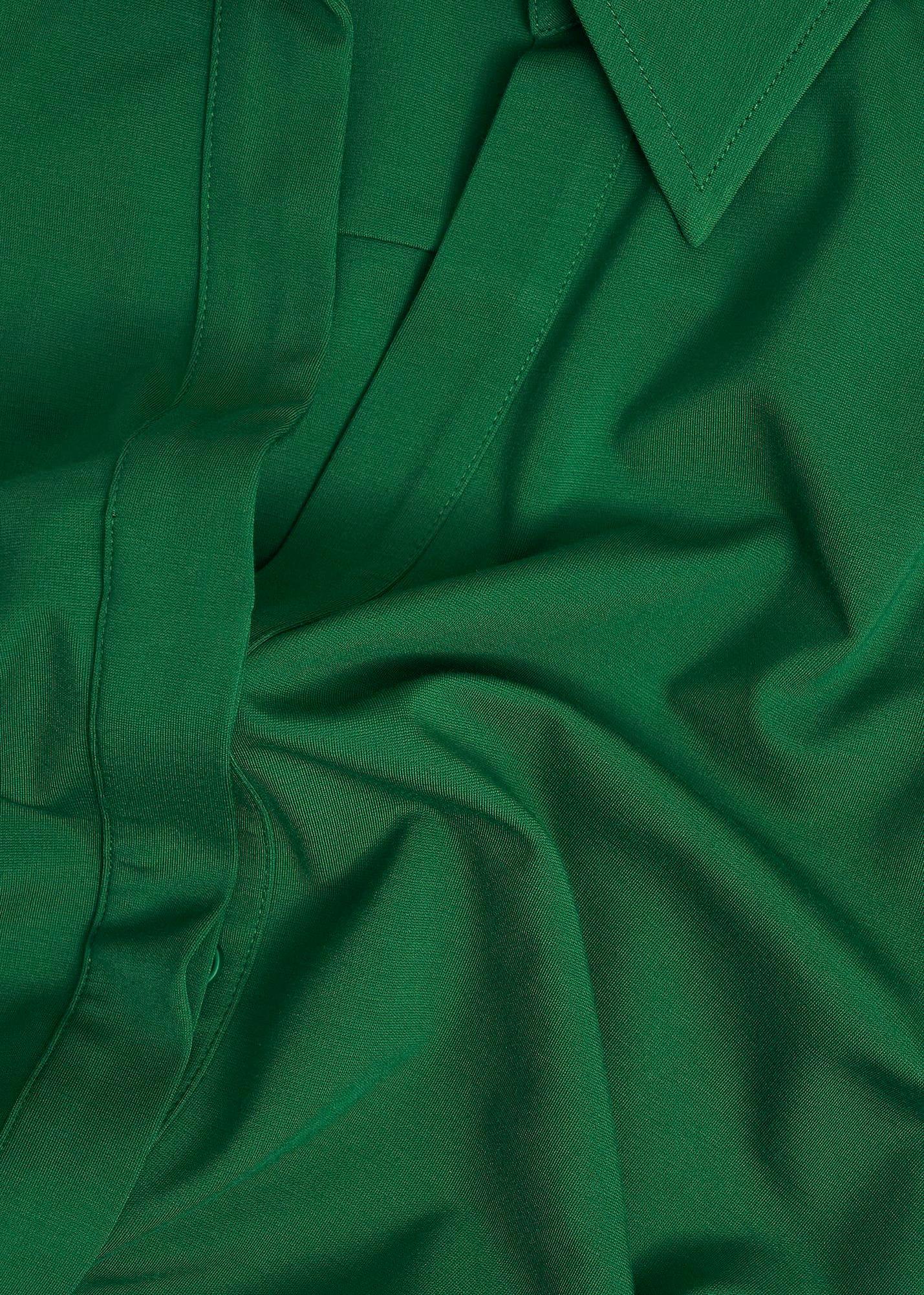 Julia Ponte Dress, Green, hi-res