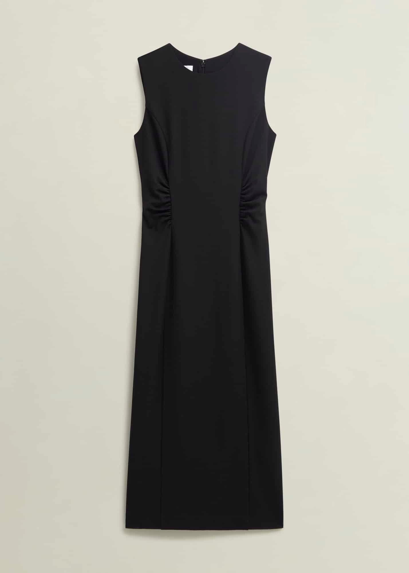 Hazel Ponte Dress, Black, hi-res