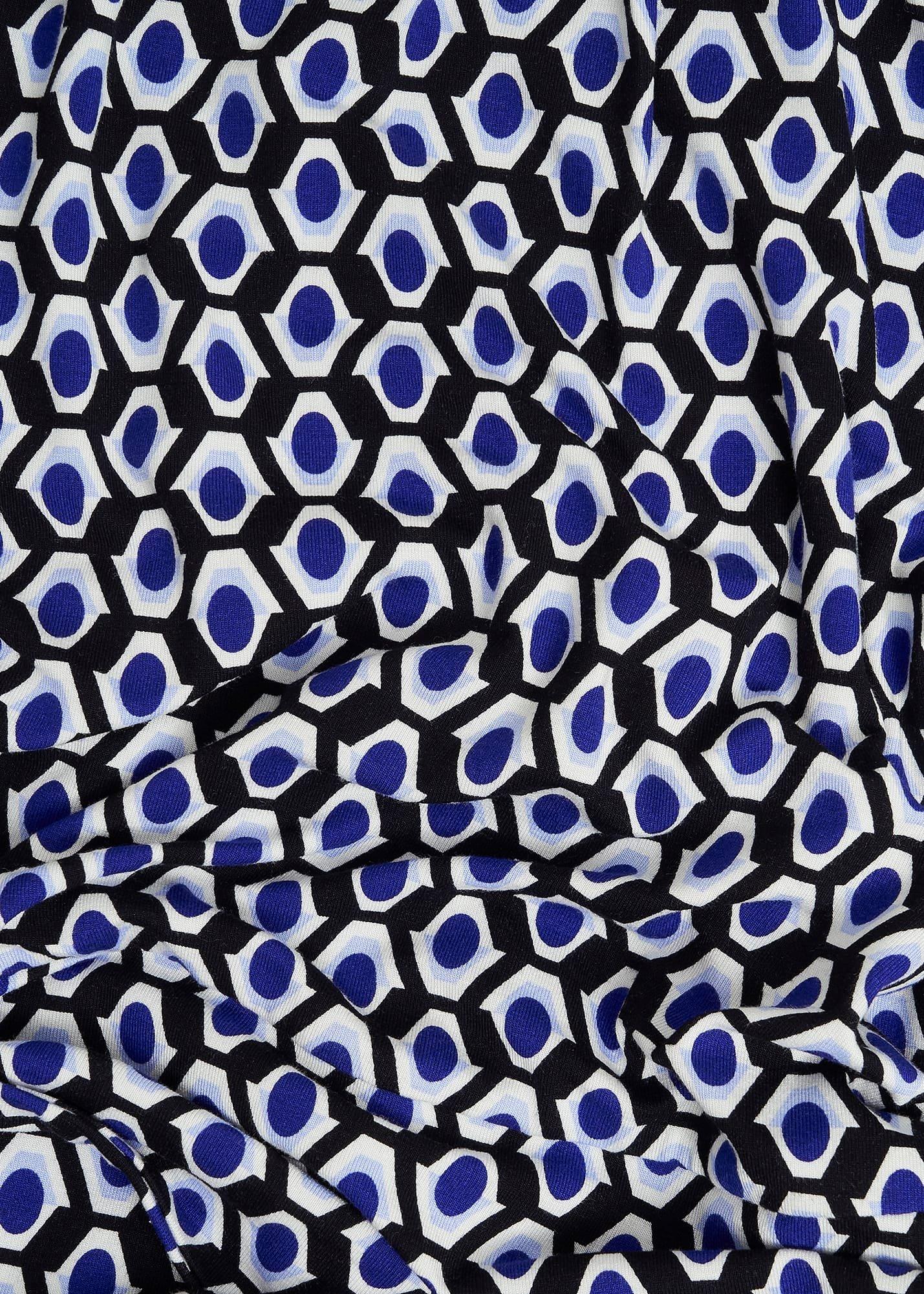 Dakota Jersey Dress, Navy Multi, hi-res