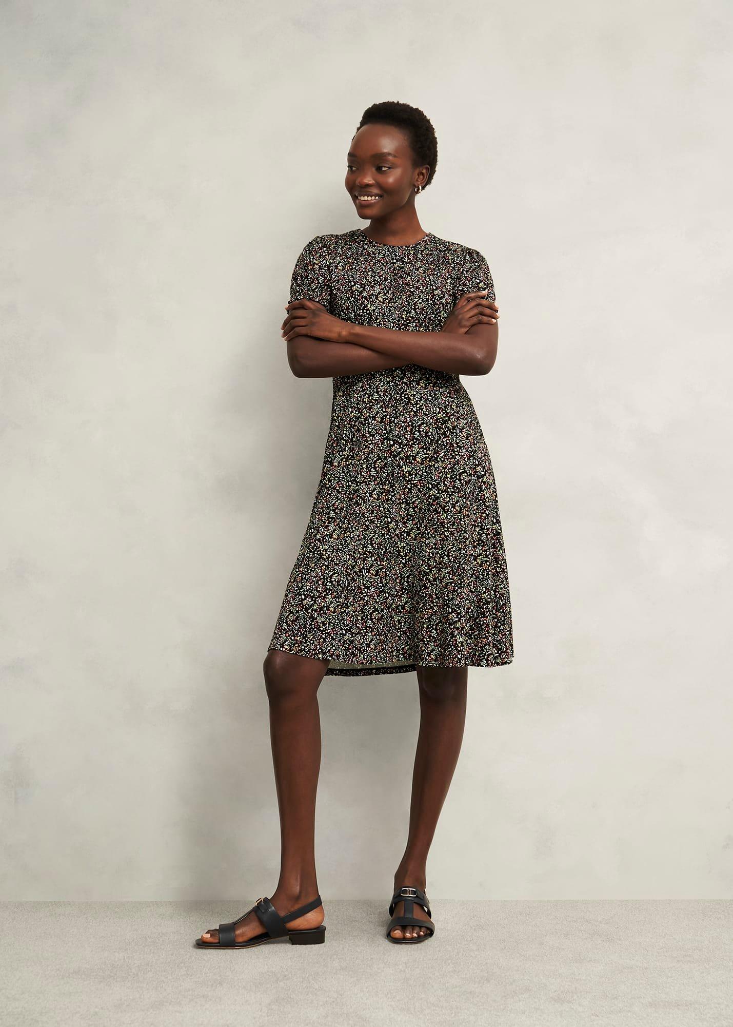 Rima Jersey Dress, Multi, hi-res