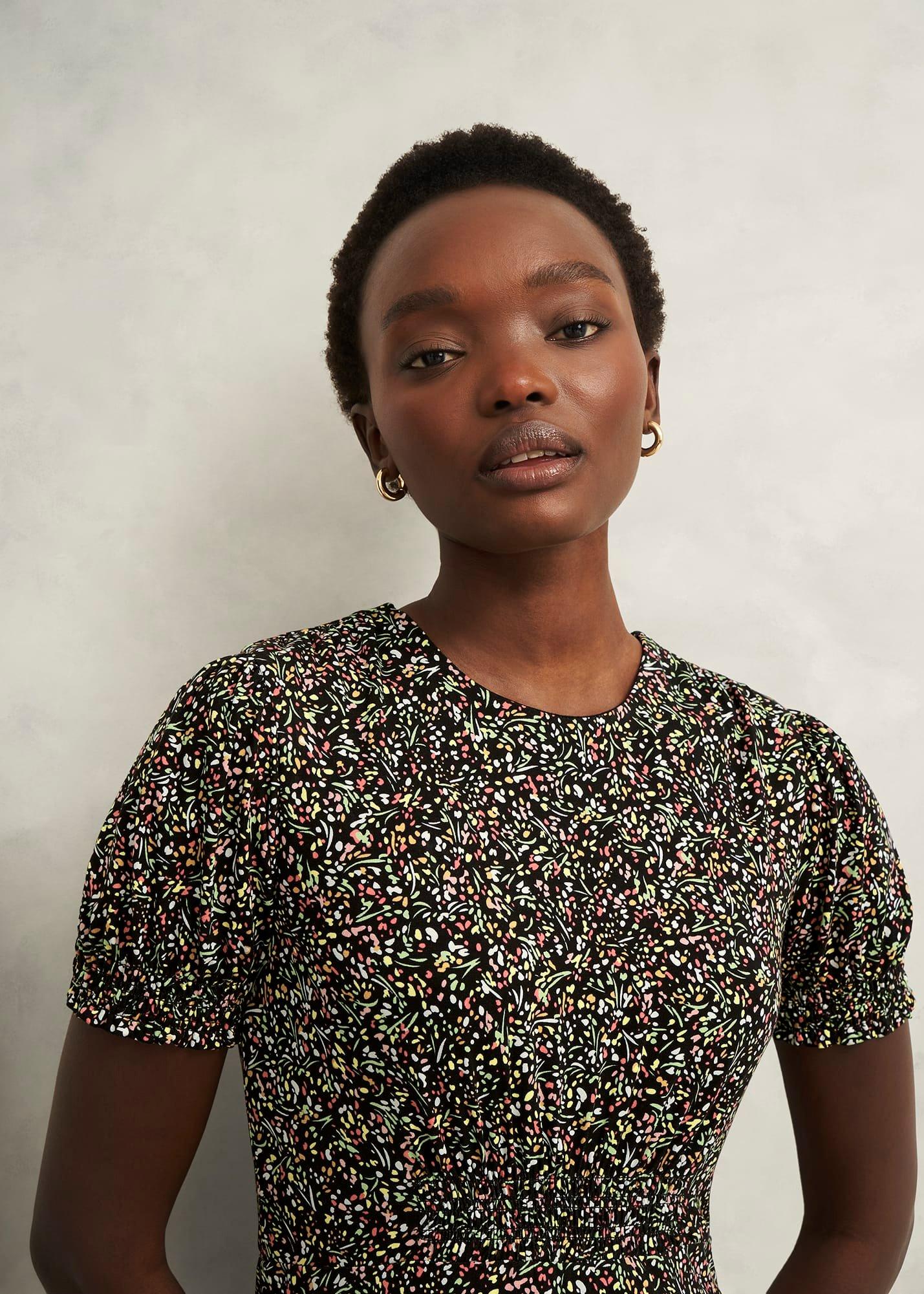 Rima Jersey Dress, Multi, hi-res