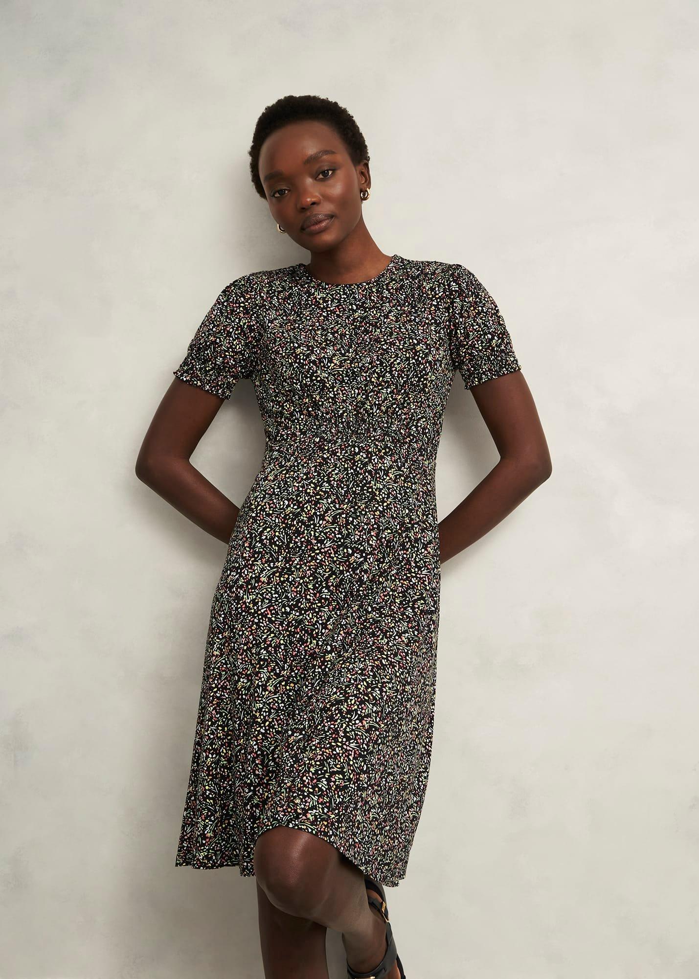 Petite Rima Jersey Dress, Multi, hi-res