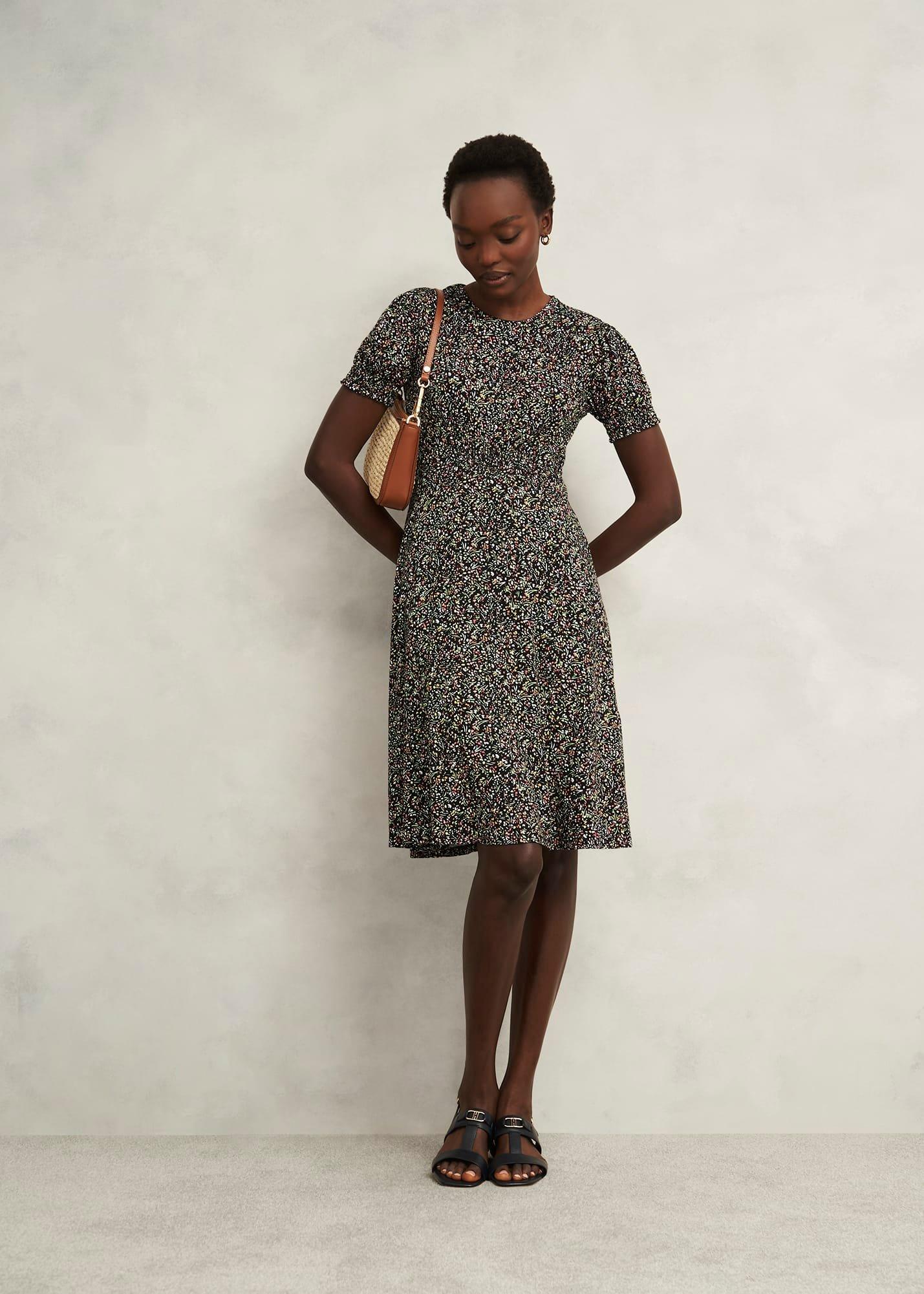 Petite Rima Jersey Dress, Multi, hi-res