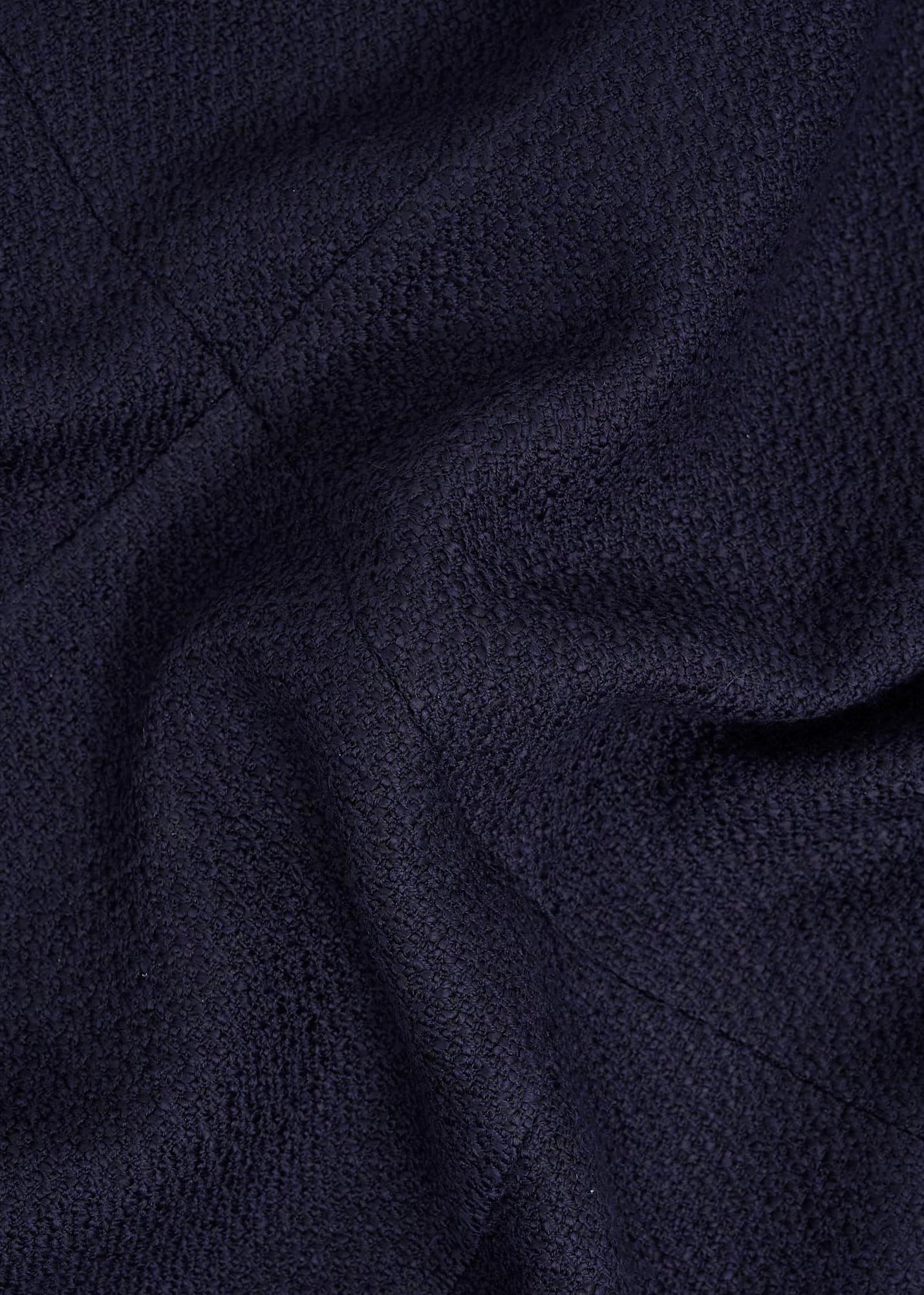 Adrian Tweed Dress, Navy, hi-res
