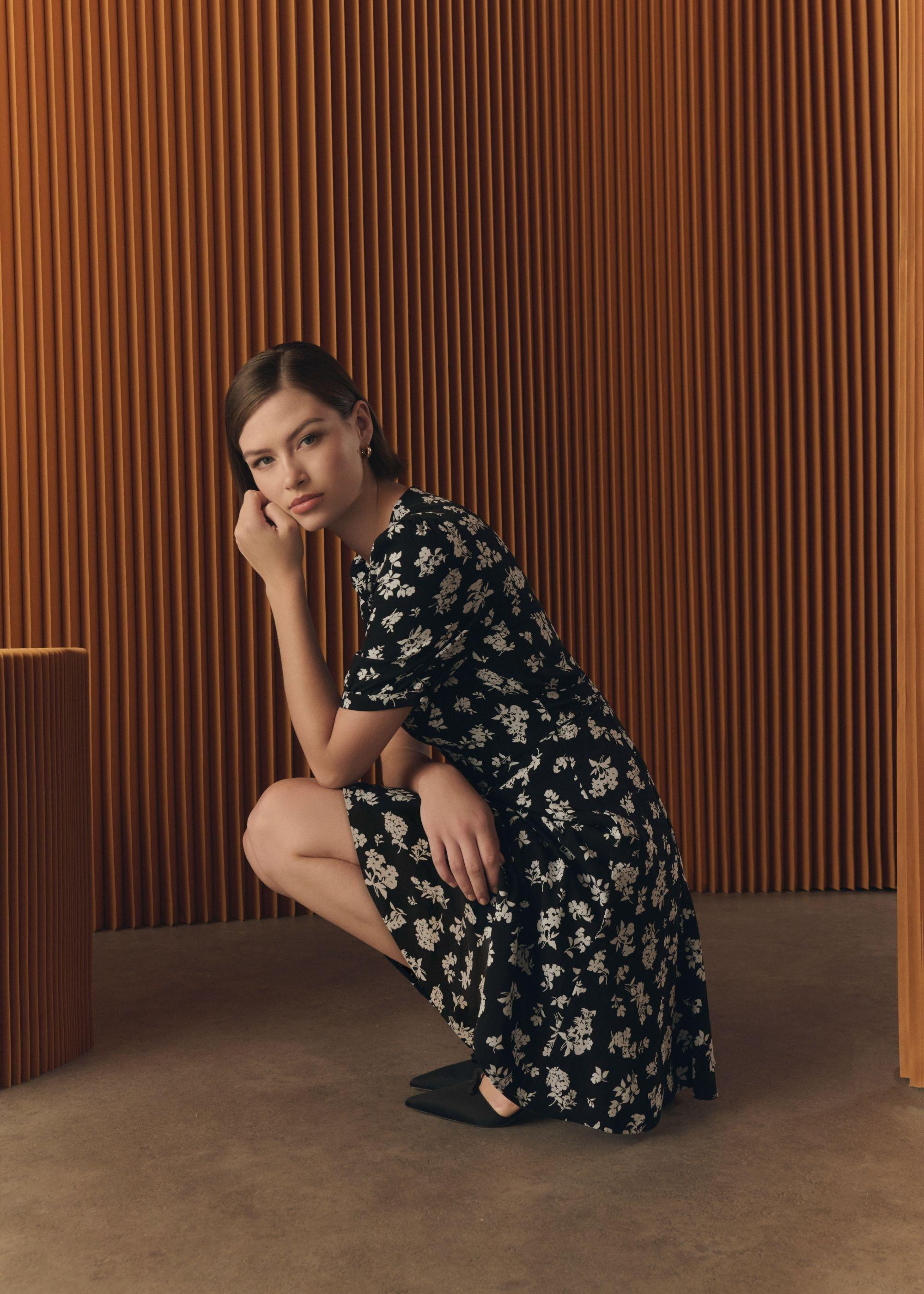 Rydall Mini Dress, Black Multi, hi-res