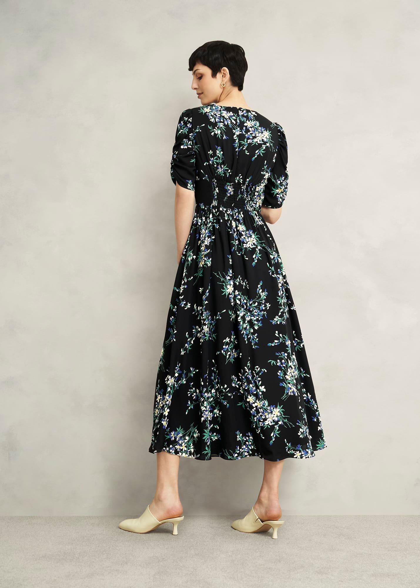 Blenheim Tea Dress, Black Multi, hi-res