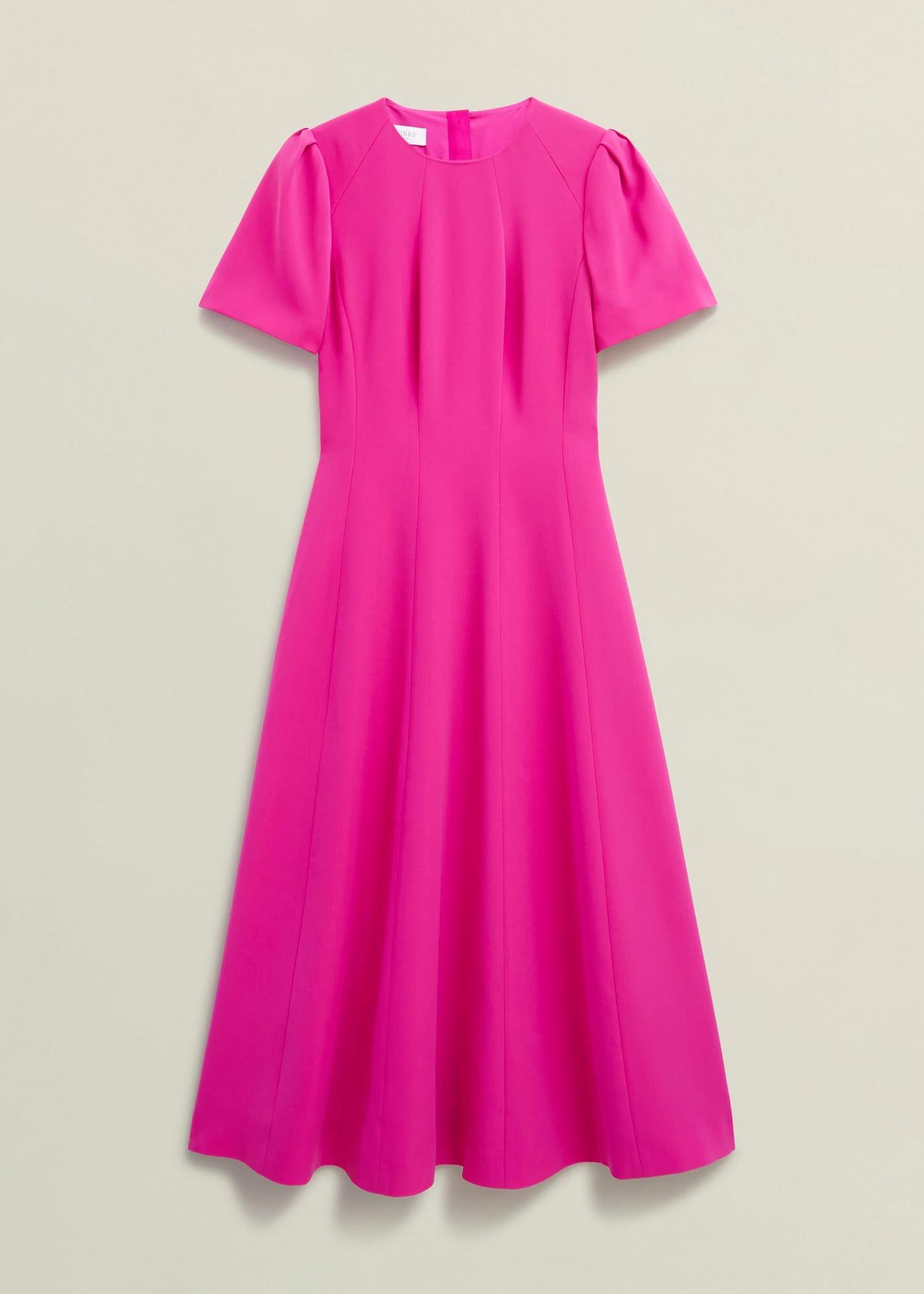 Eliana Dress, Bright Pink, hi-res