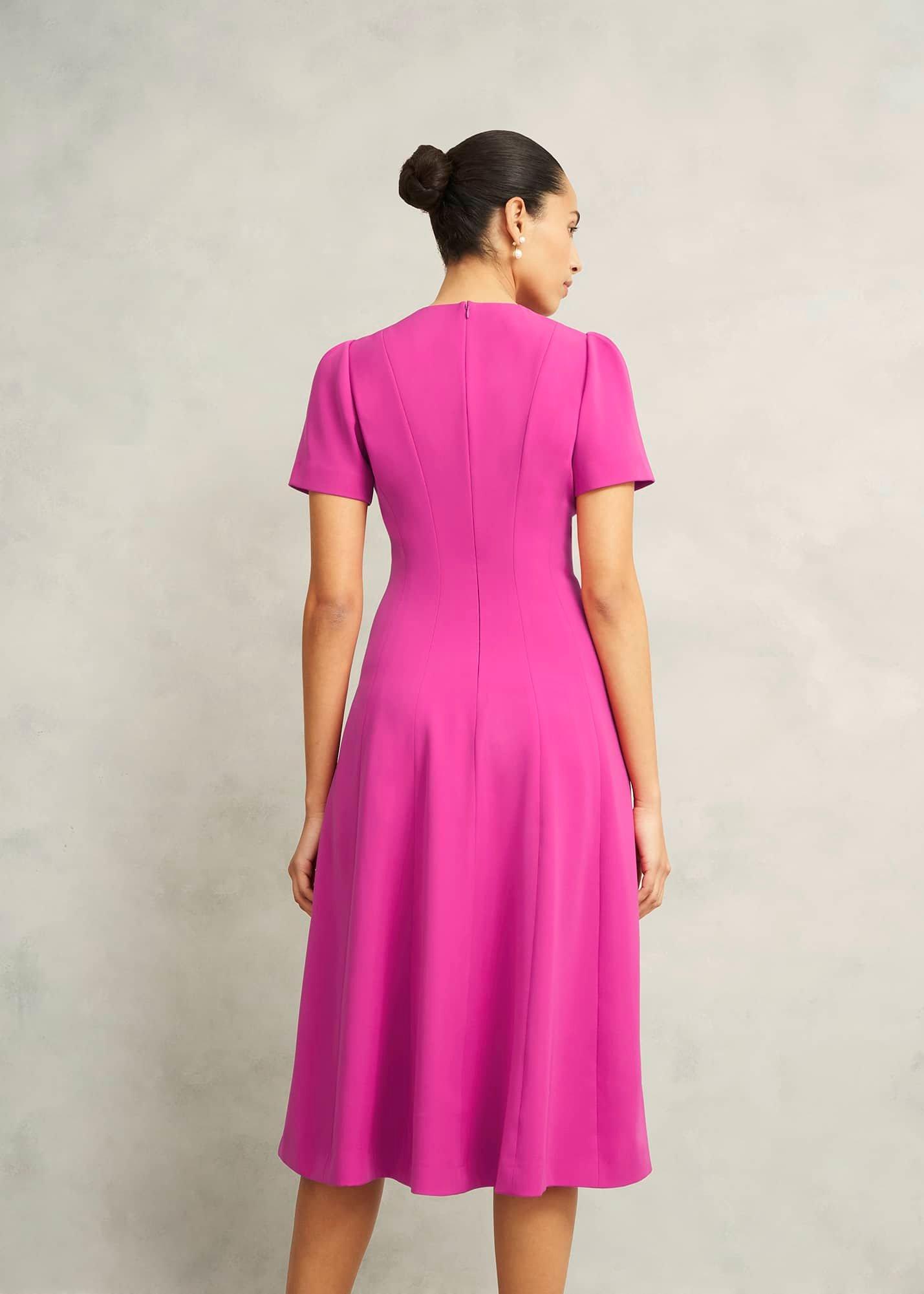 Eliana Dress, Bright Pink, hi-res