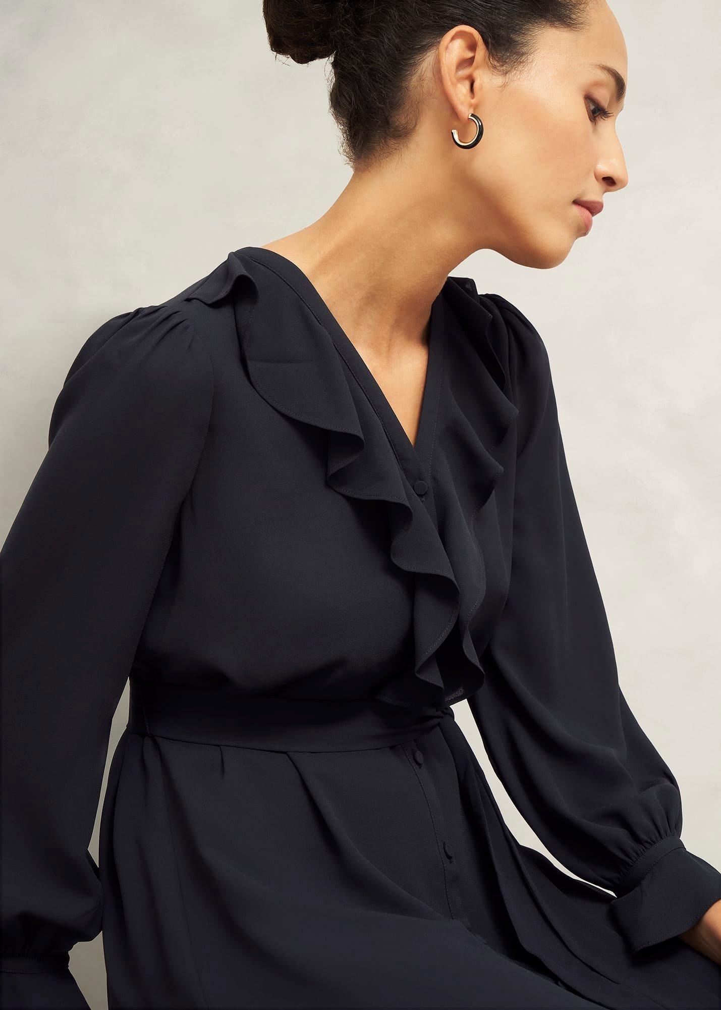 Maisie Dress, Hobbs Black, hi-res