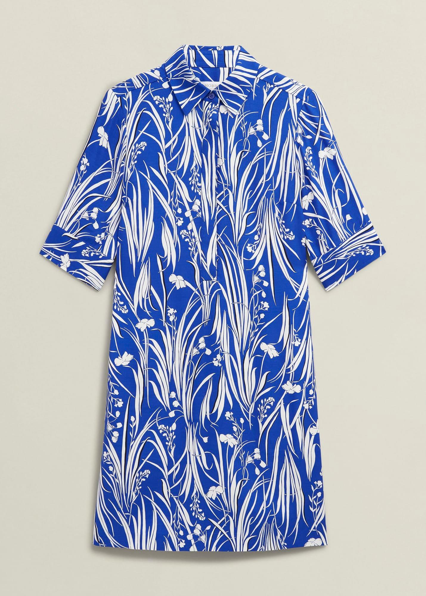 Marciella Tunic Dress, Blue Multi, hi-res