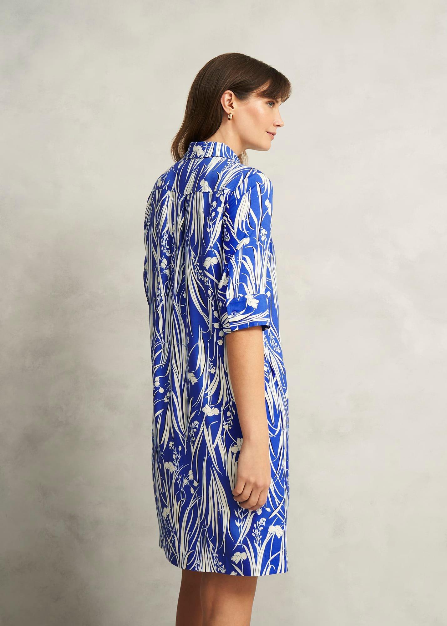 Marciella Tunic Dress, Blue Multi, hi-res