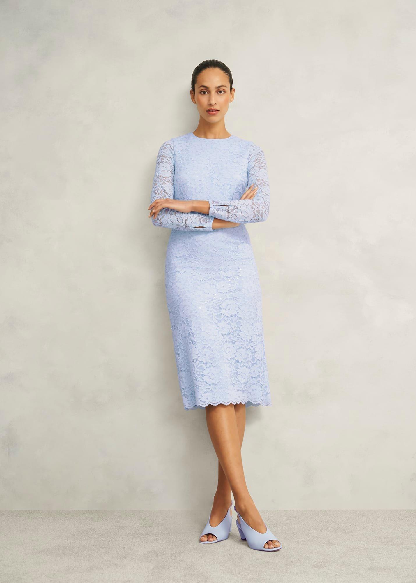 Ottilie Lace Sequin Dress