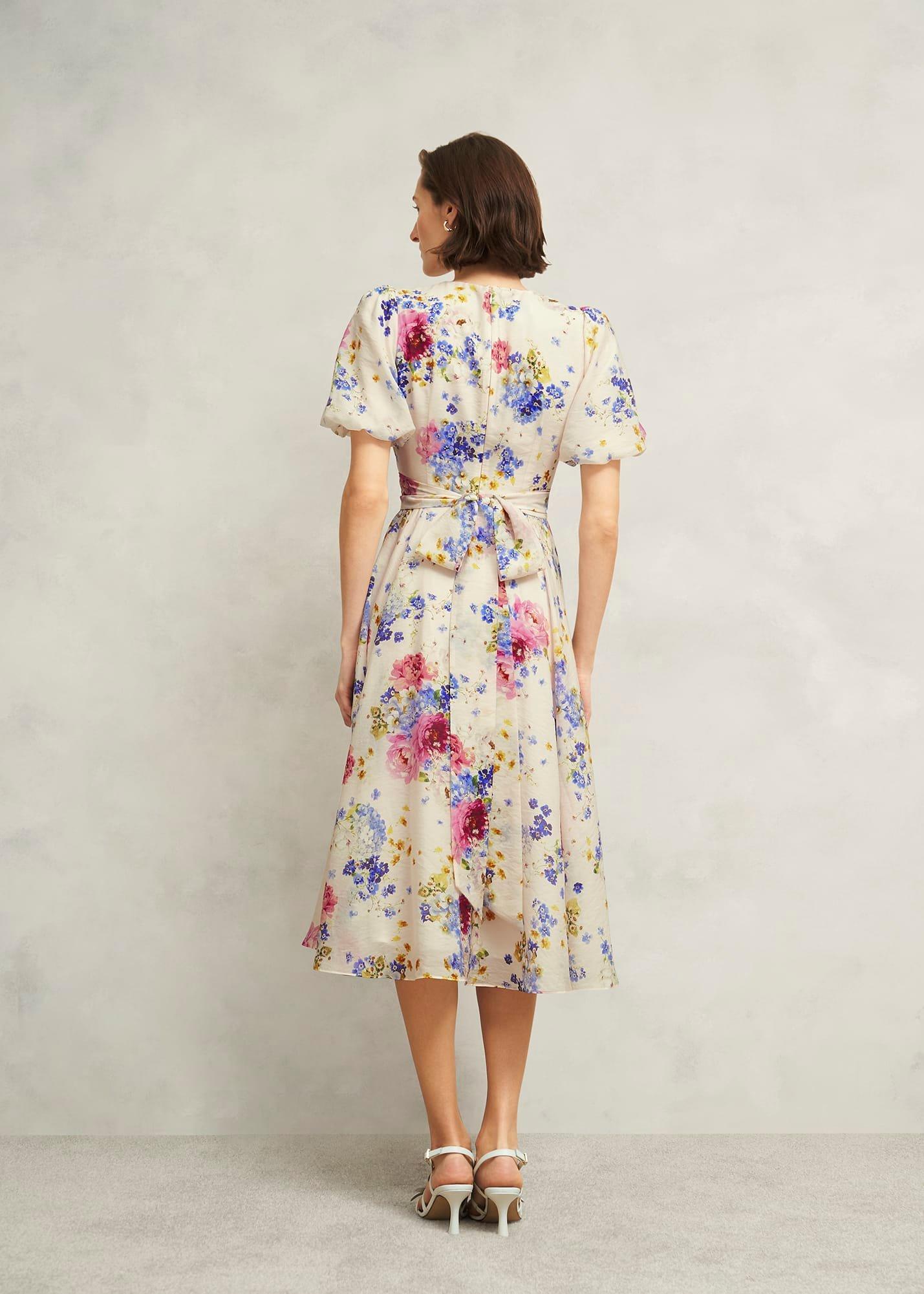 Barrington Floral Dress, Brulee Multi, hi-res