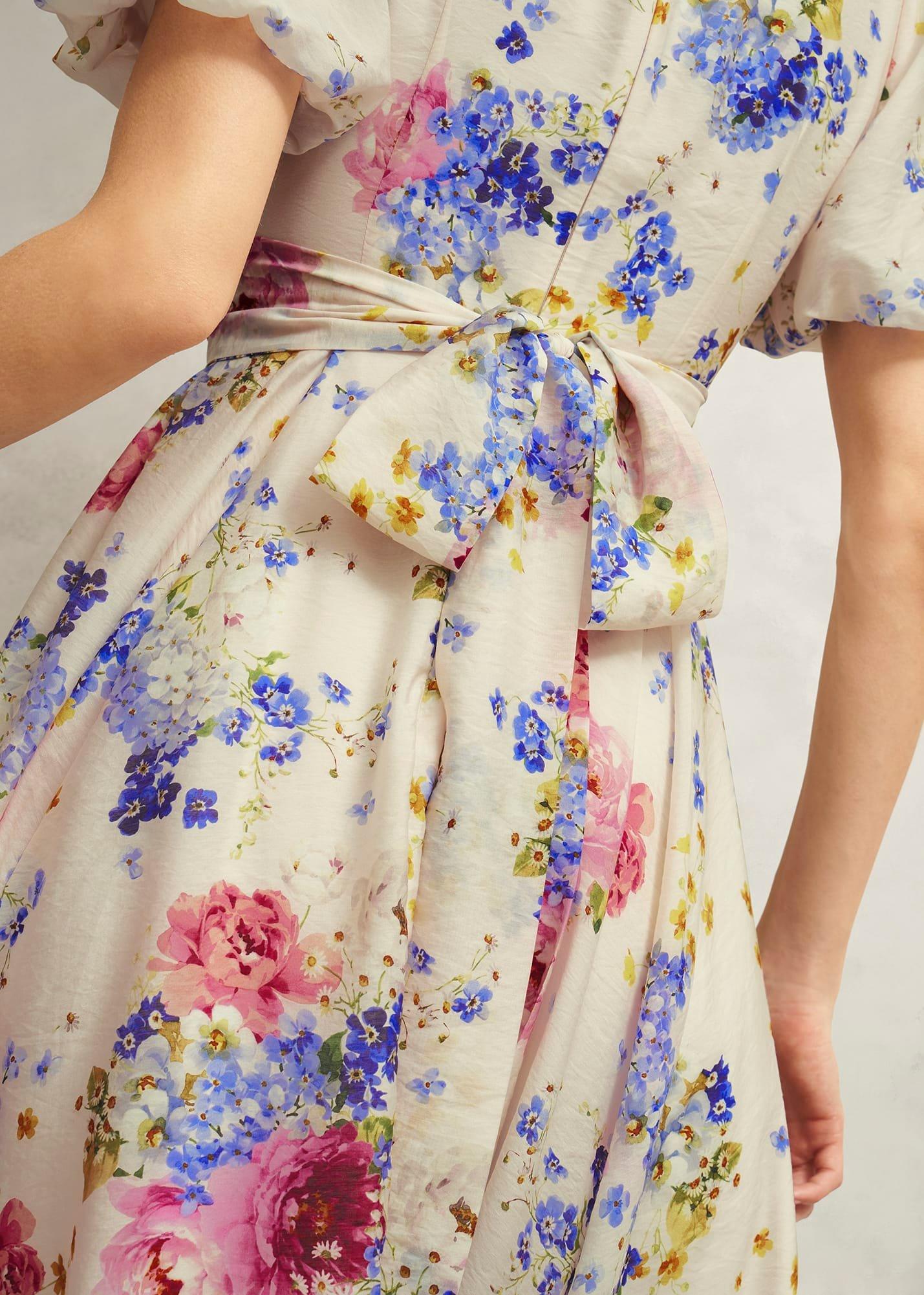 Barrington Floral Dress, Brulee Multi, hi-res