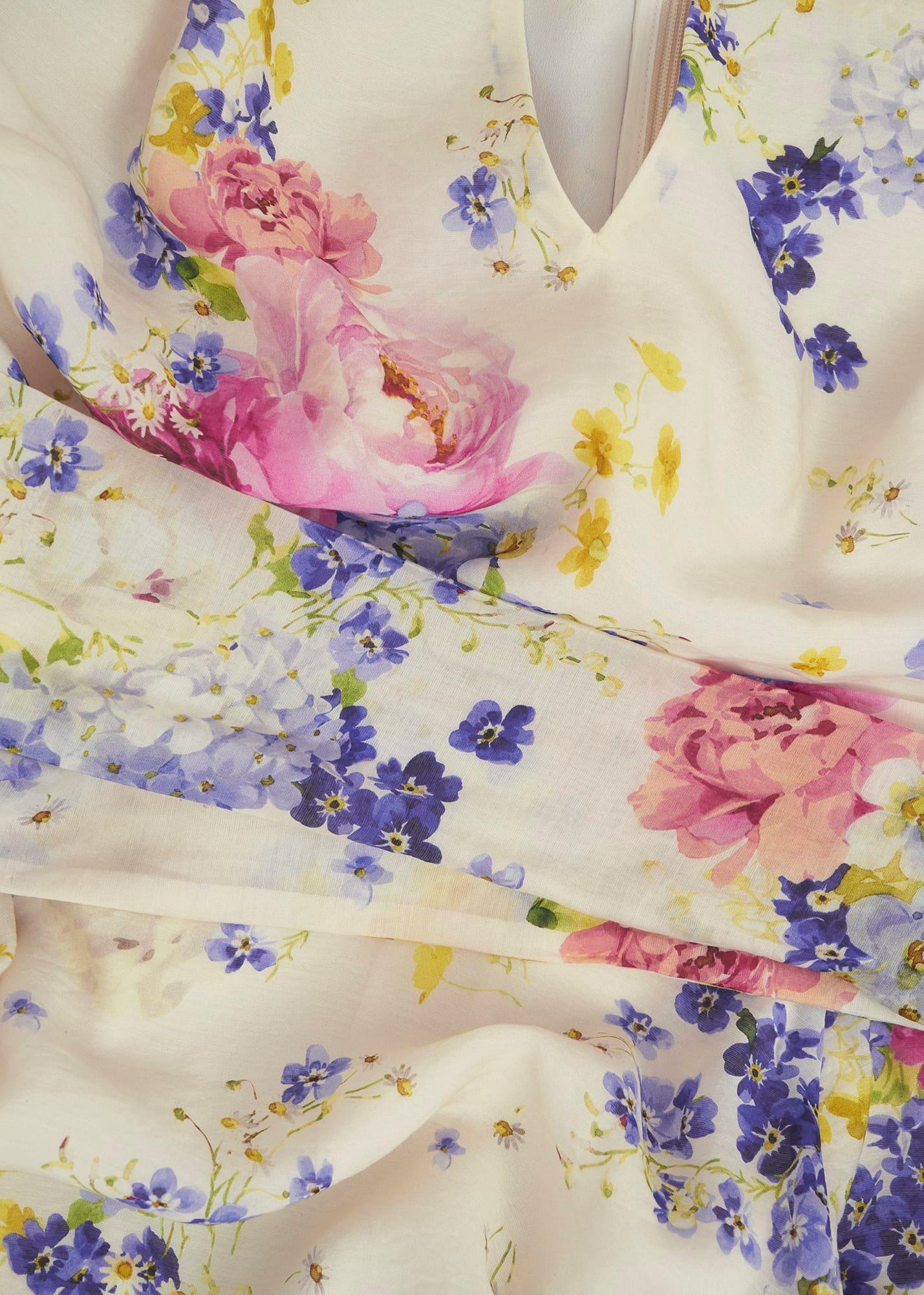 Barrington Floral Dress, Brulee Multi, hi-res