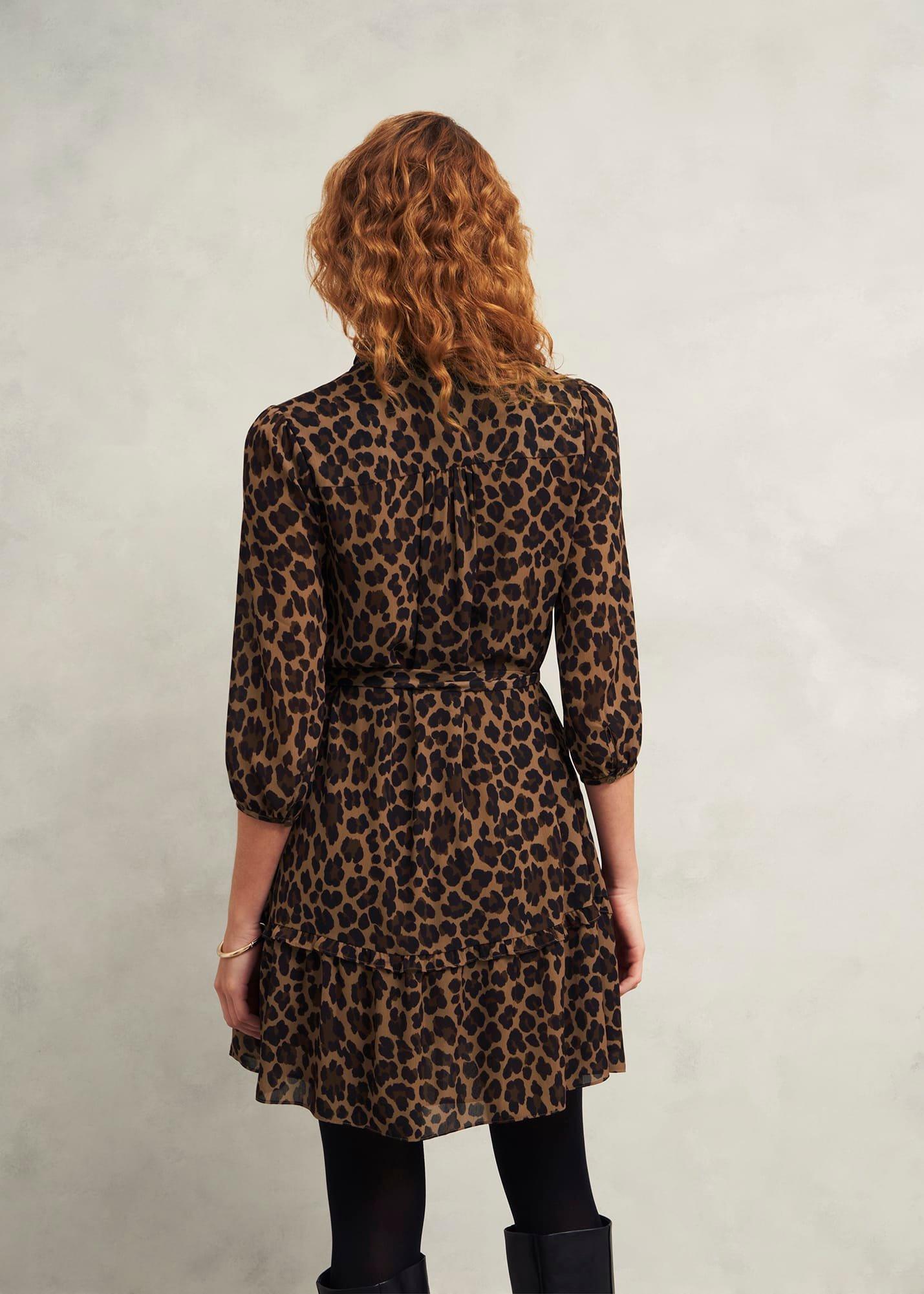 Polly Dress, Camel Multi, hi-res