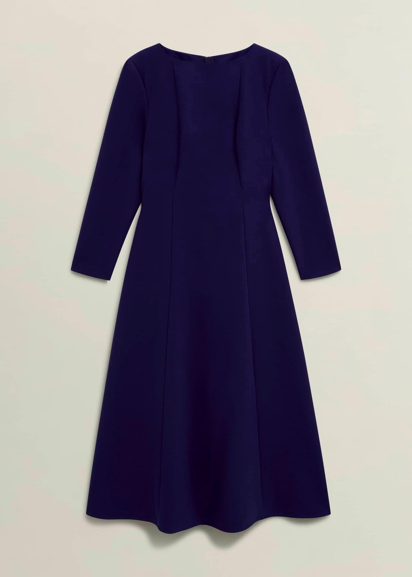 Leonora Dress, Navy, hi-res