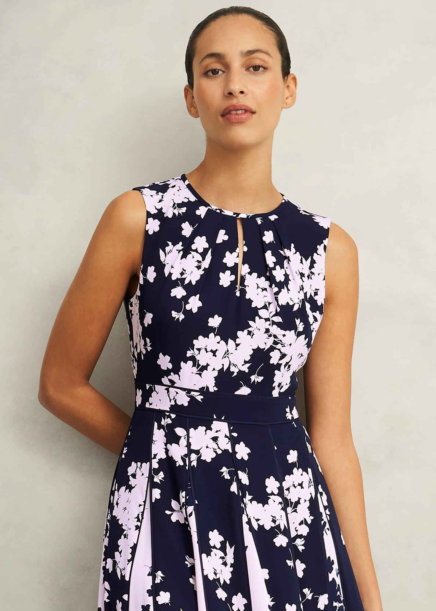 Angelica Dress, Midnight Pink, hi-res