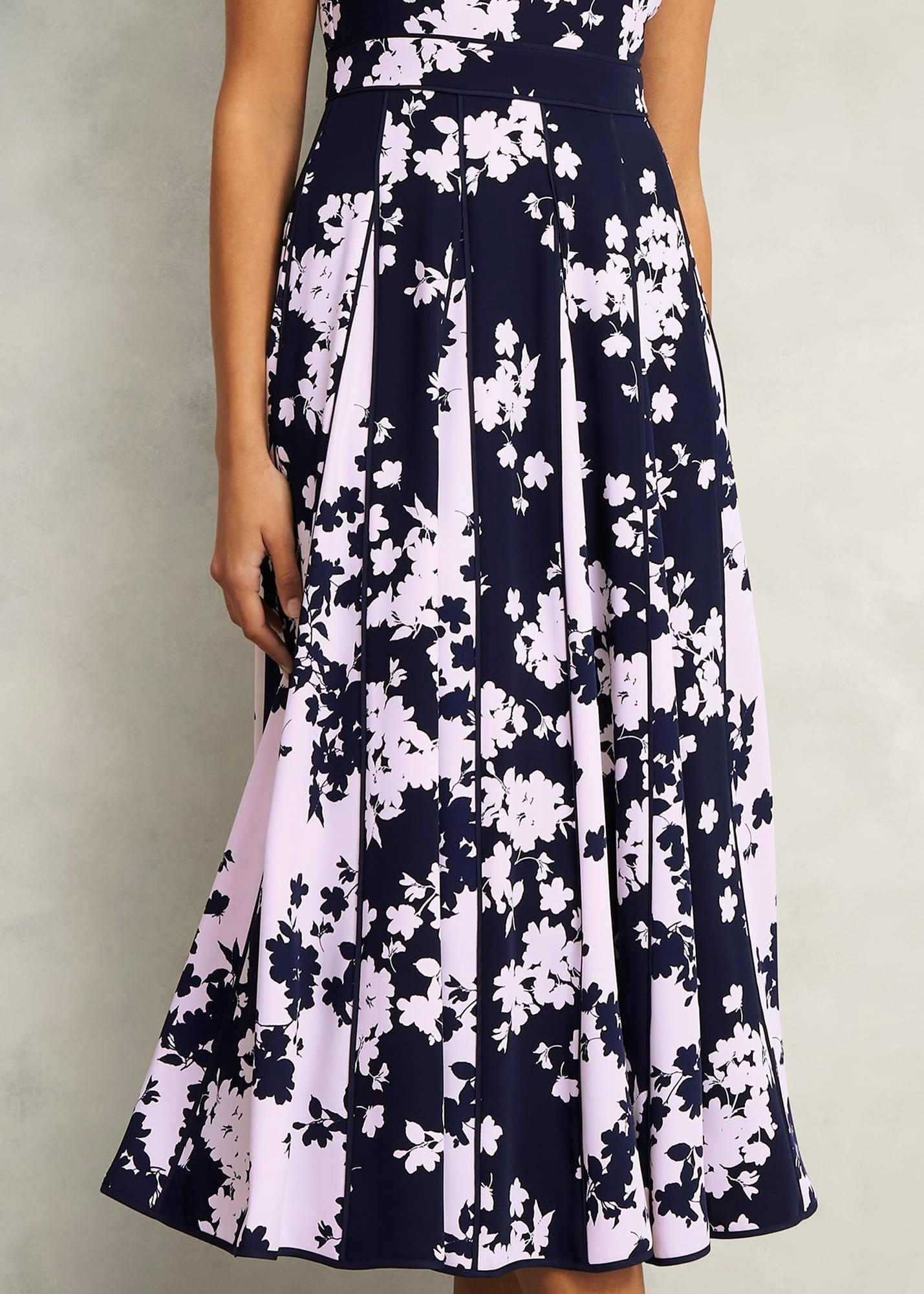 Petite Angelica Dress, Midnight Pink, hi-res