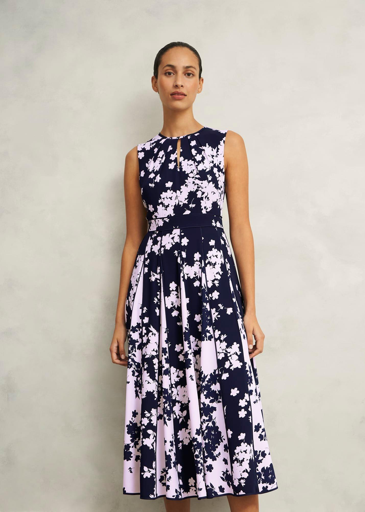 Petite Angelica Dress, Midnight Pink, hi-res