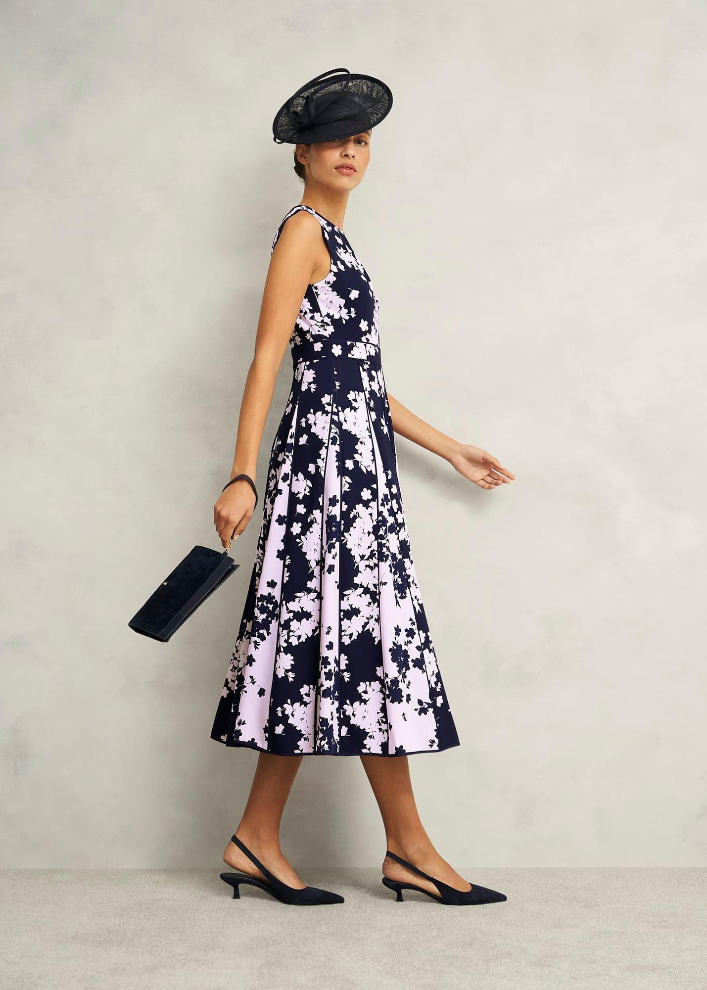 Petite Angelica Dress, Midnight Pink, hi-res