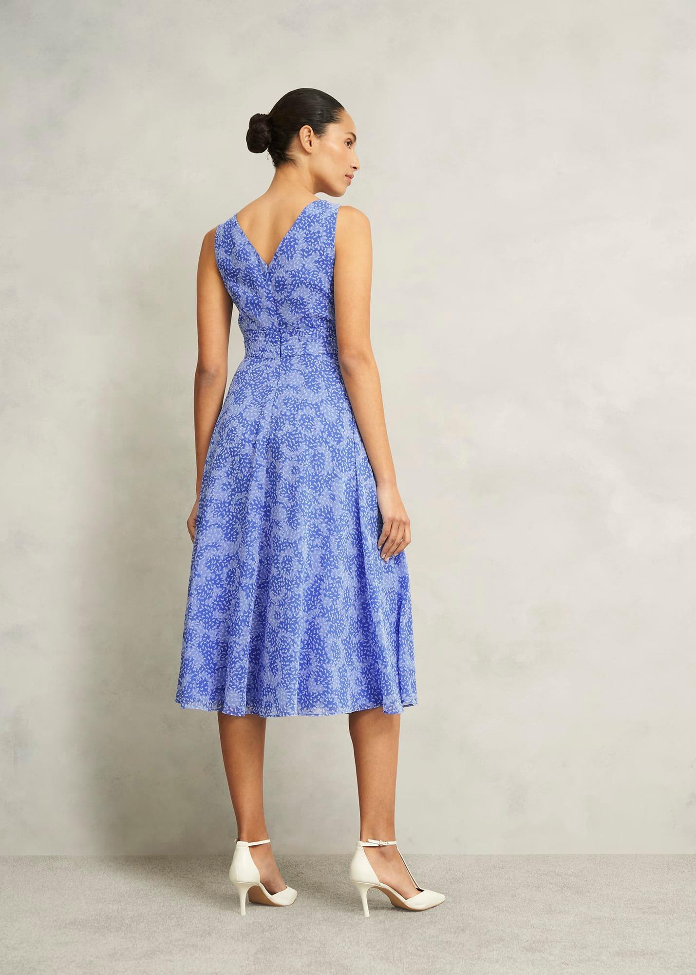 Petite Jess Dress, Blue Multi, hi-res