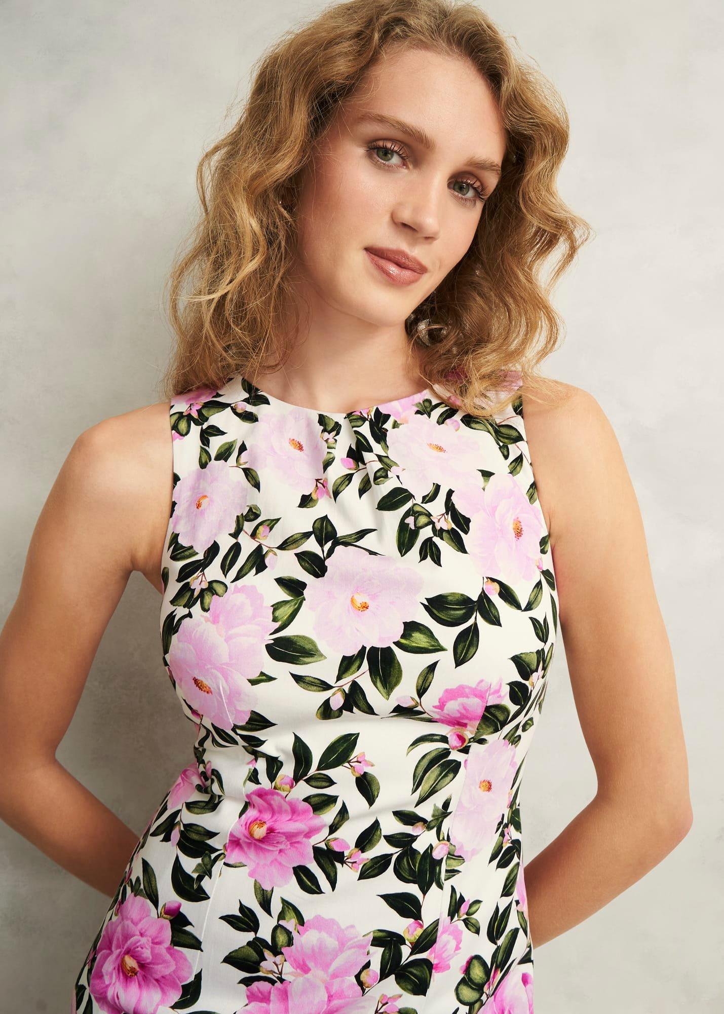 Fiona Dress, Ivory Multi, hi-res