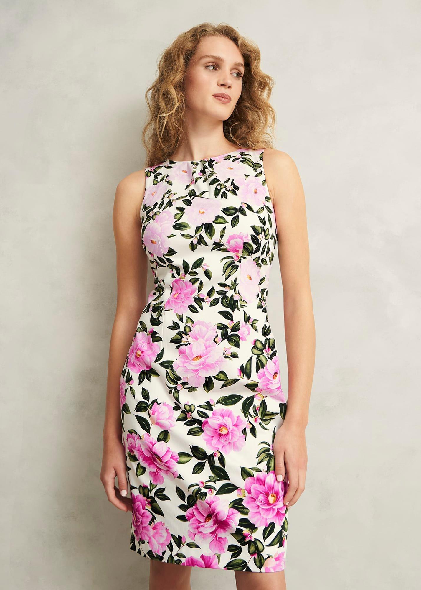 Fiona Dress, Ivory Multi, hi-res