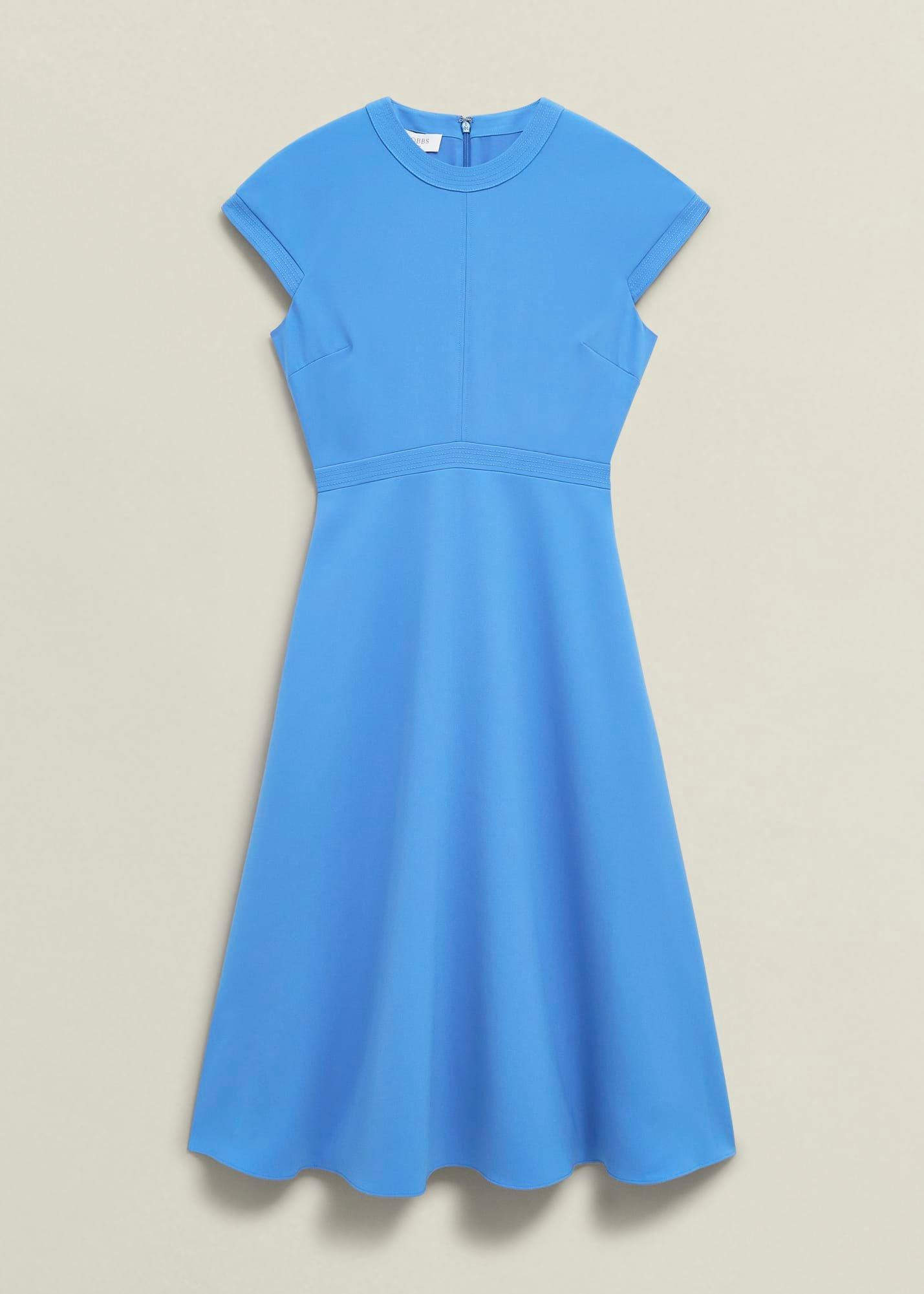 Hallie Dress, Hydrangea Blue, hi-res