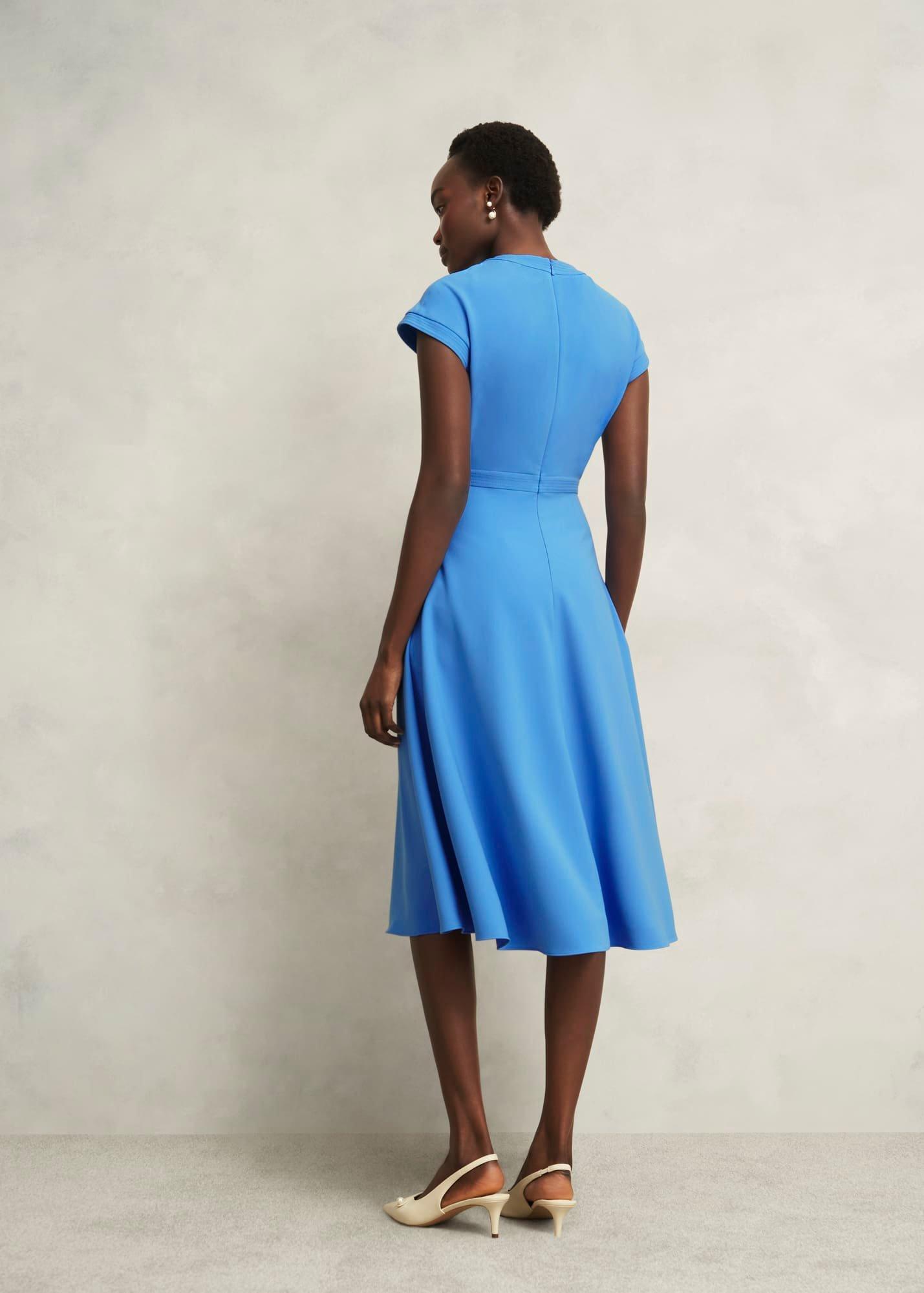 Hallie Dress, Hydrangea Blue, hi-res