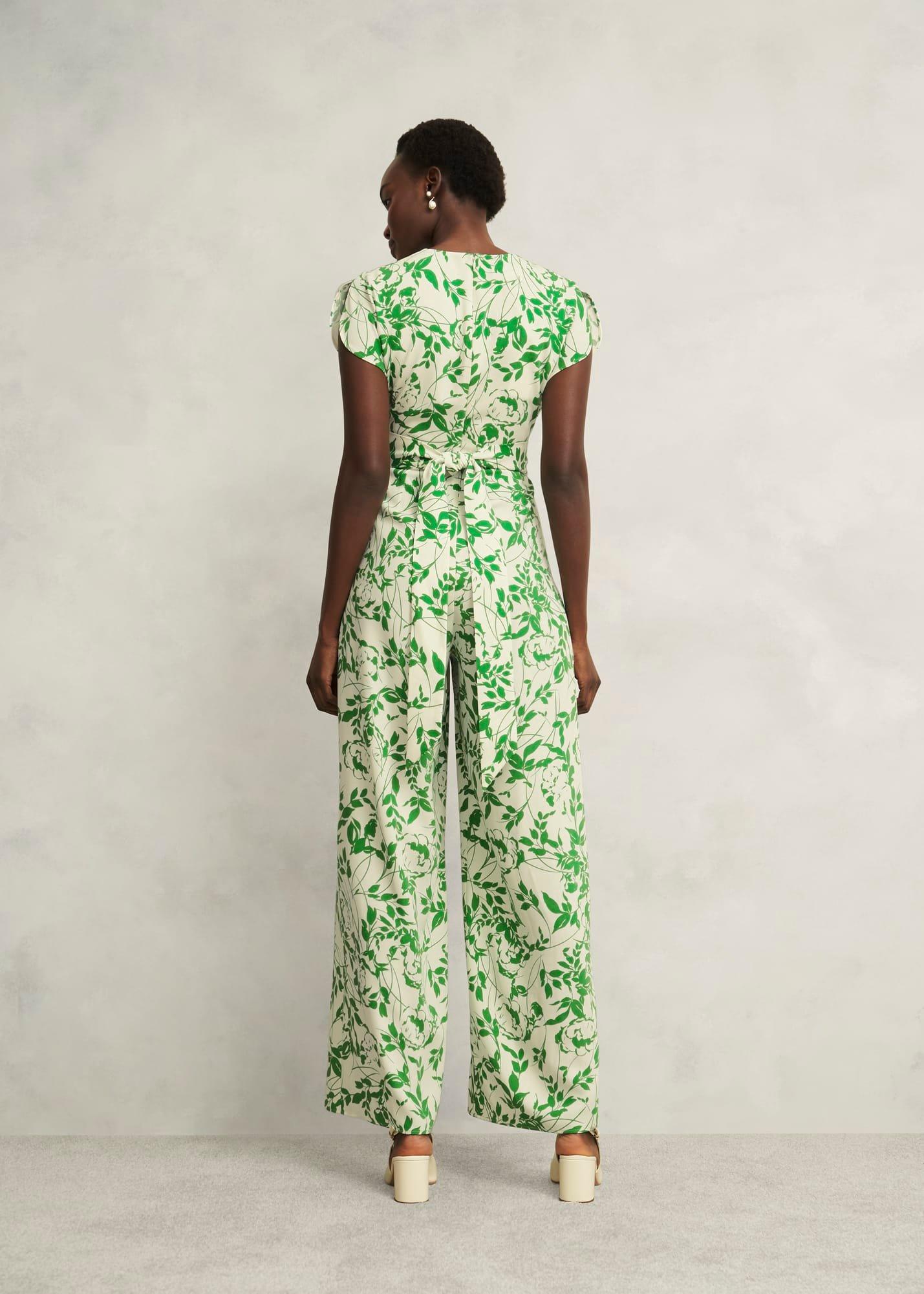 Cressida Jumpsuit, Cream Green, hi-res