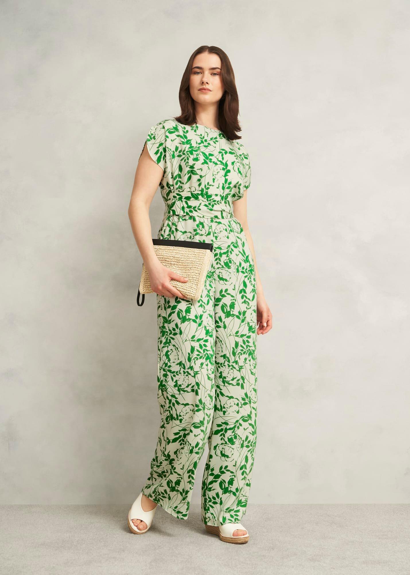 Cressida Jumpsuit, Cream Green, hi-res