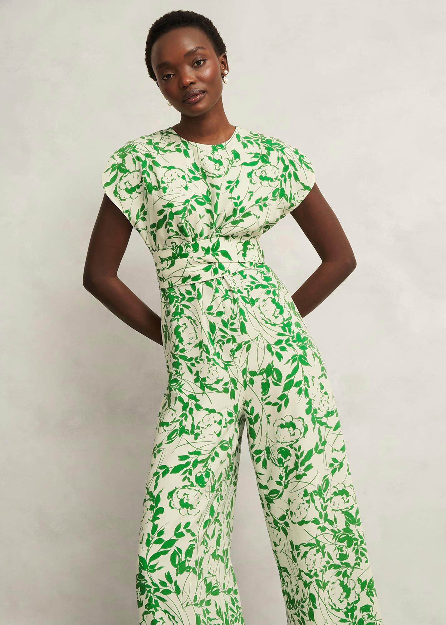 Petite Cressida JumpSuit, Cream Green, hi-res