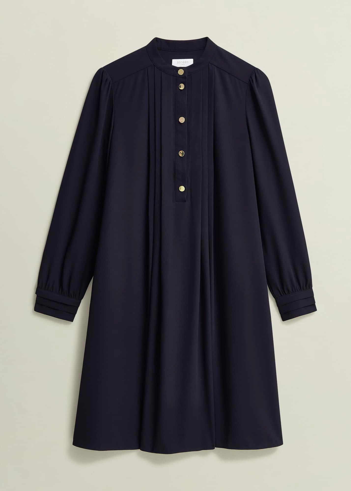 Madeline Dress, Navy, hi-res