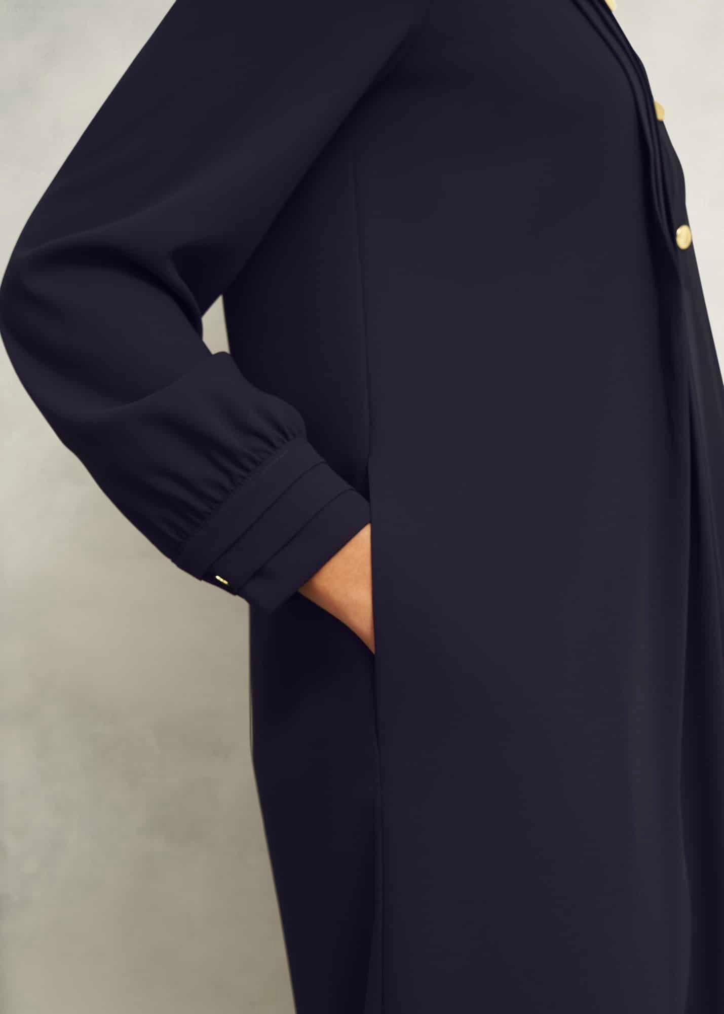 Madeline Dress, Navy, hi-res