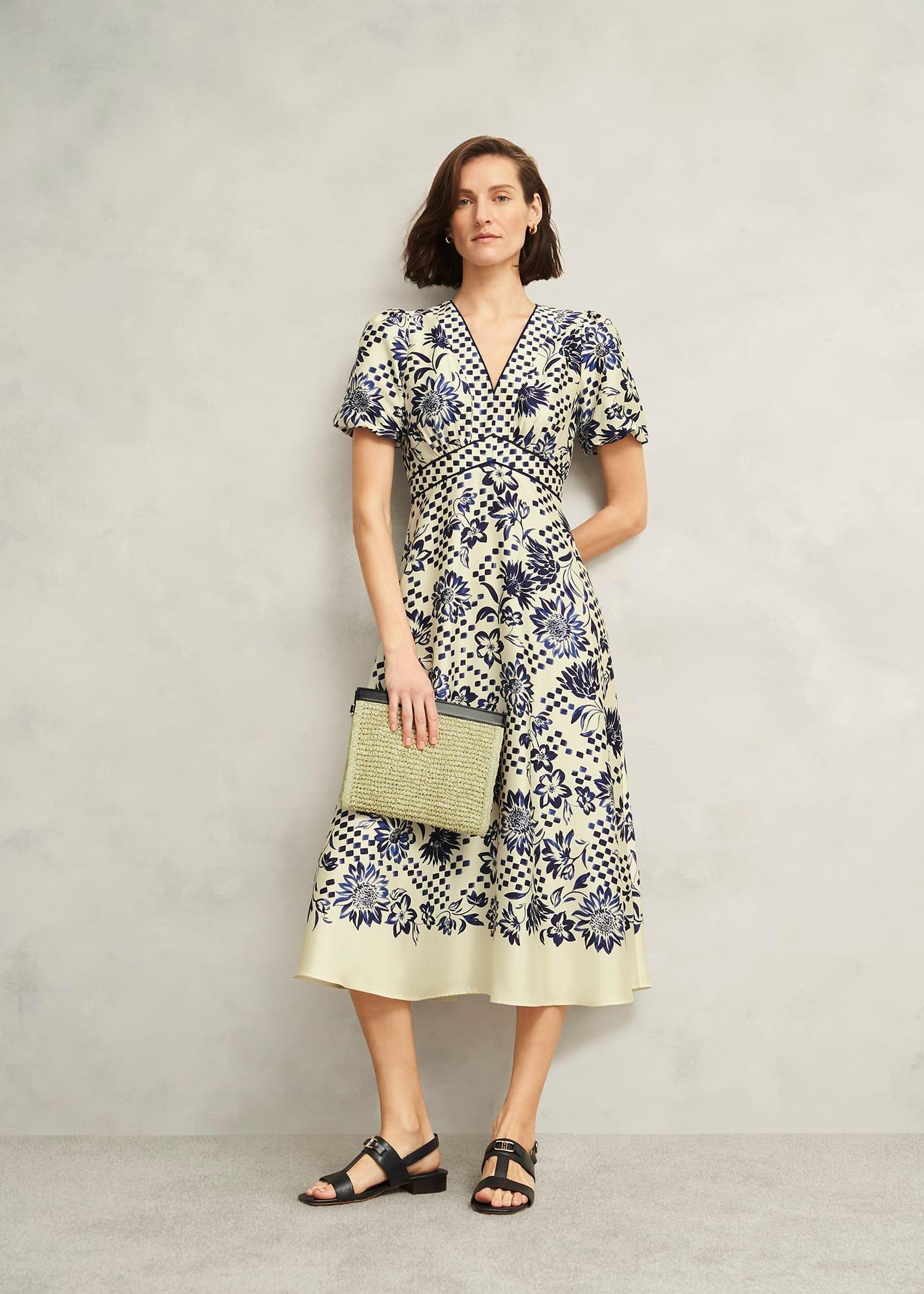 Trelissick Dress, Cream Multi, hi-res