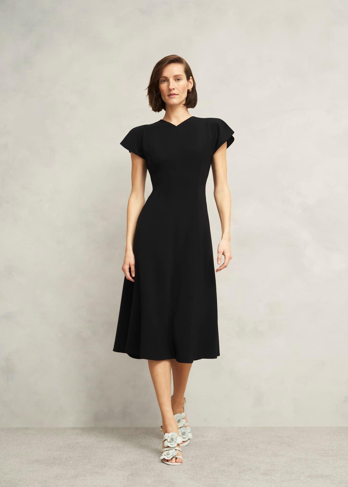 Thirlmere Dress, Black, hi-res