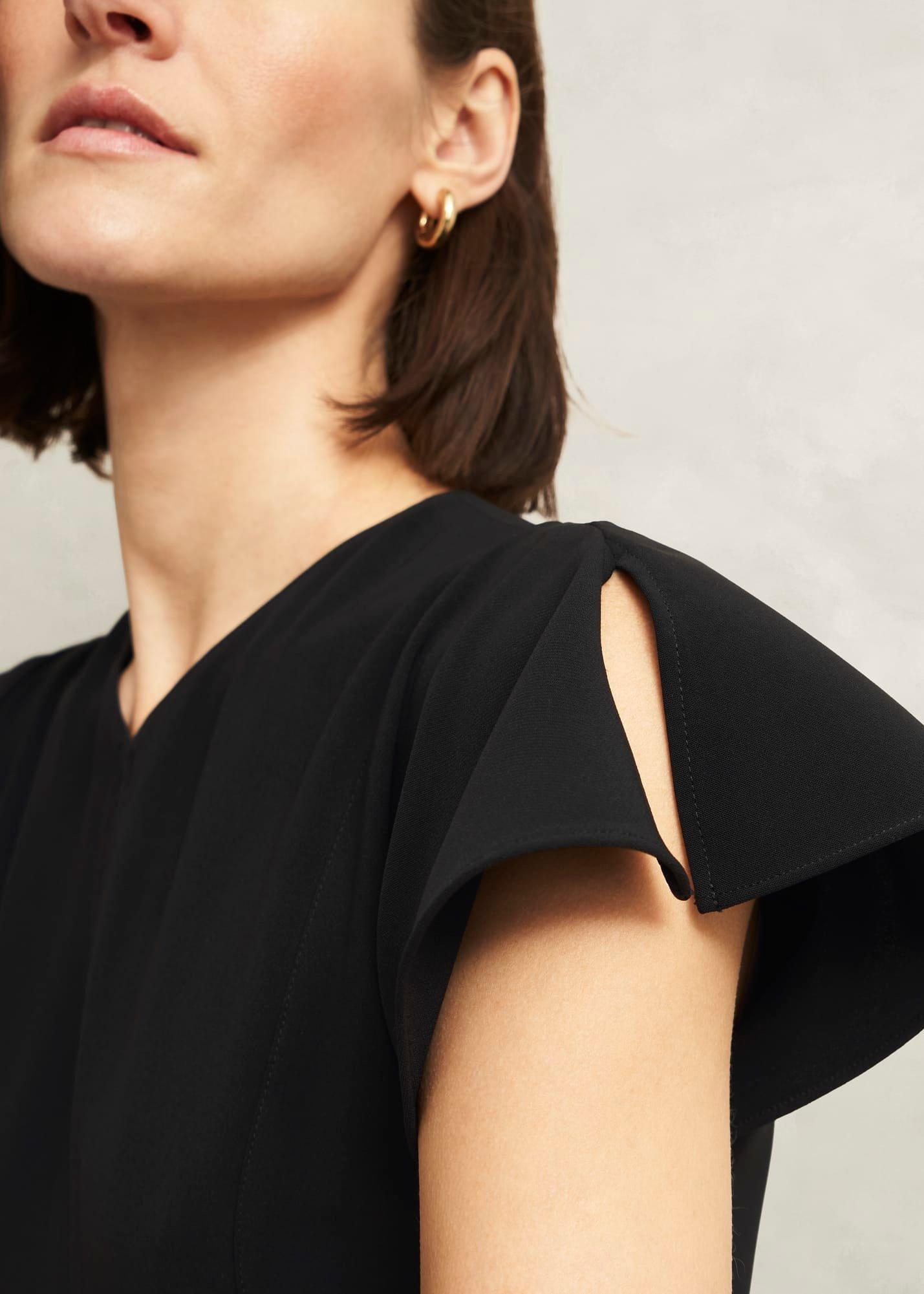 Thirlmere Dress, Black, hi-res