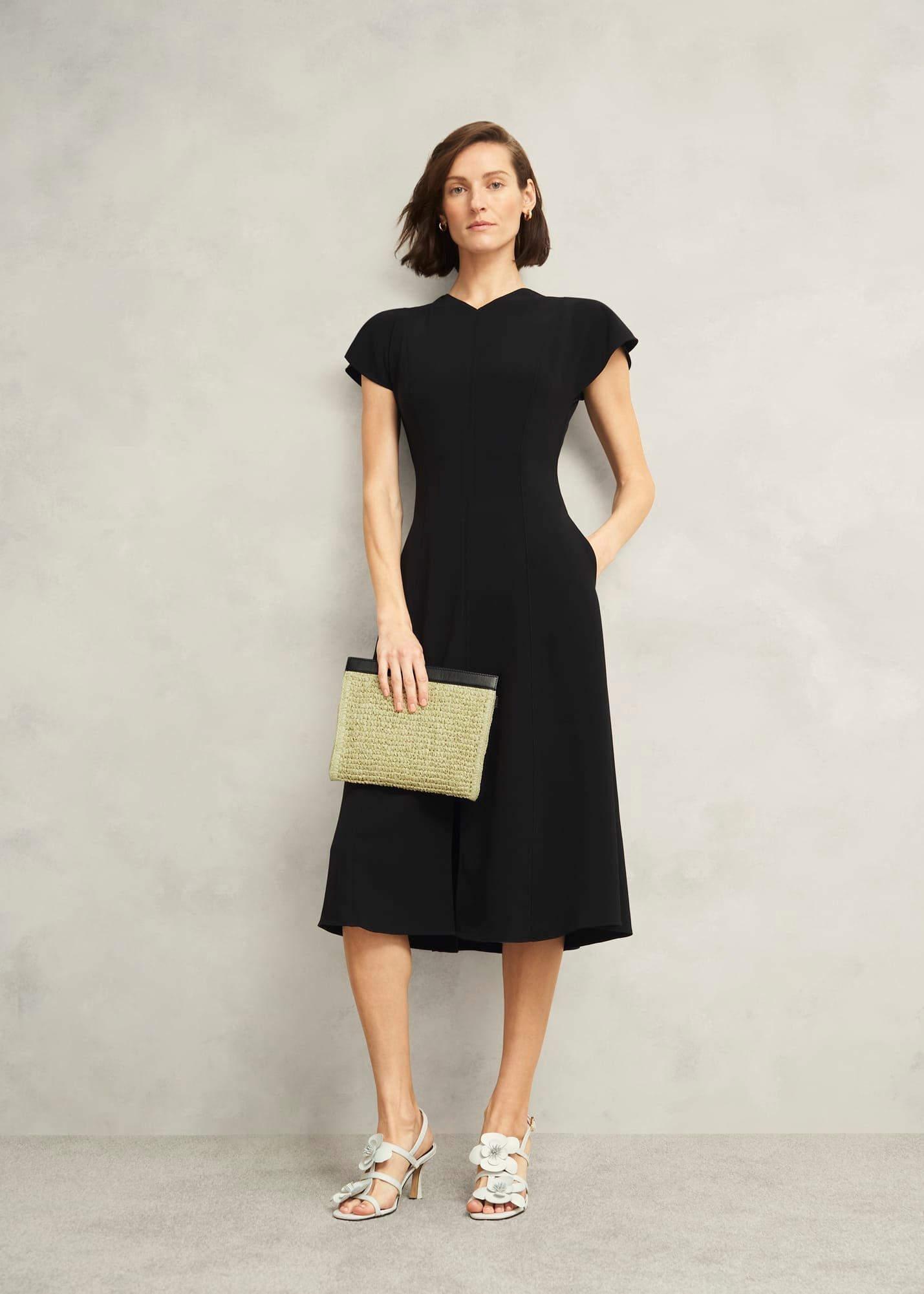 Thirlmere Dress, Black, hi-res