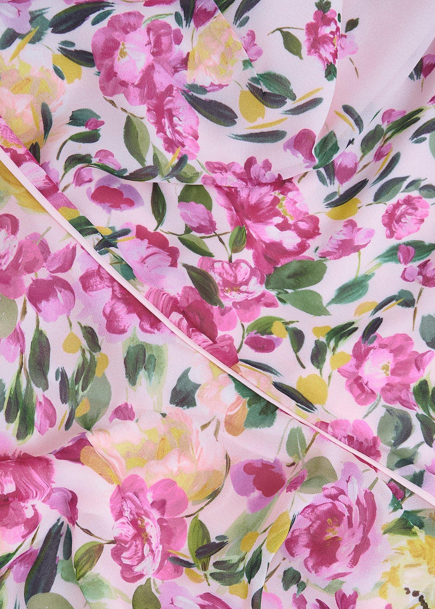 Petite Carly Dress, Pale Pink Multi, hi-res