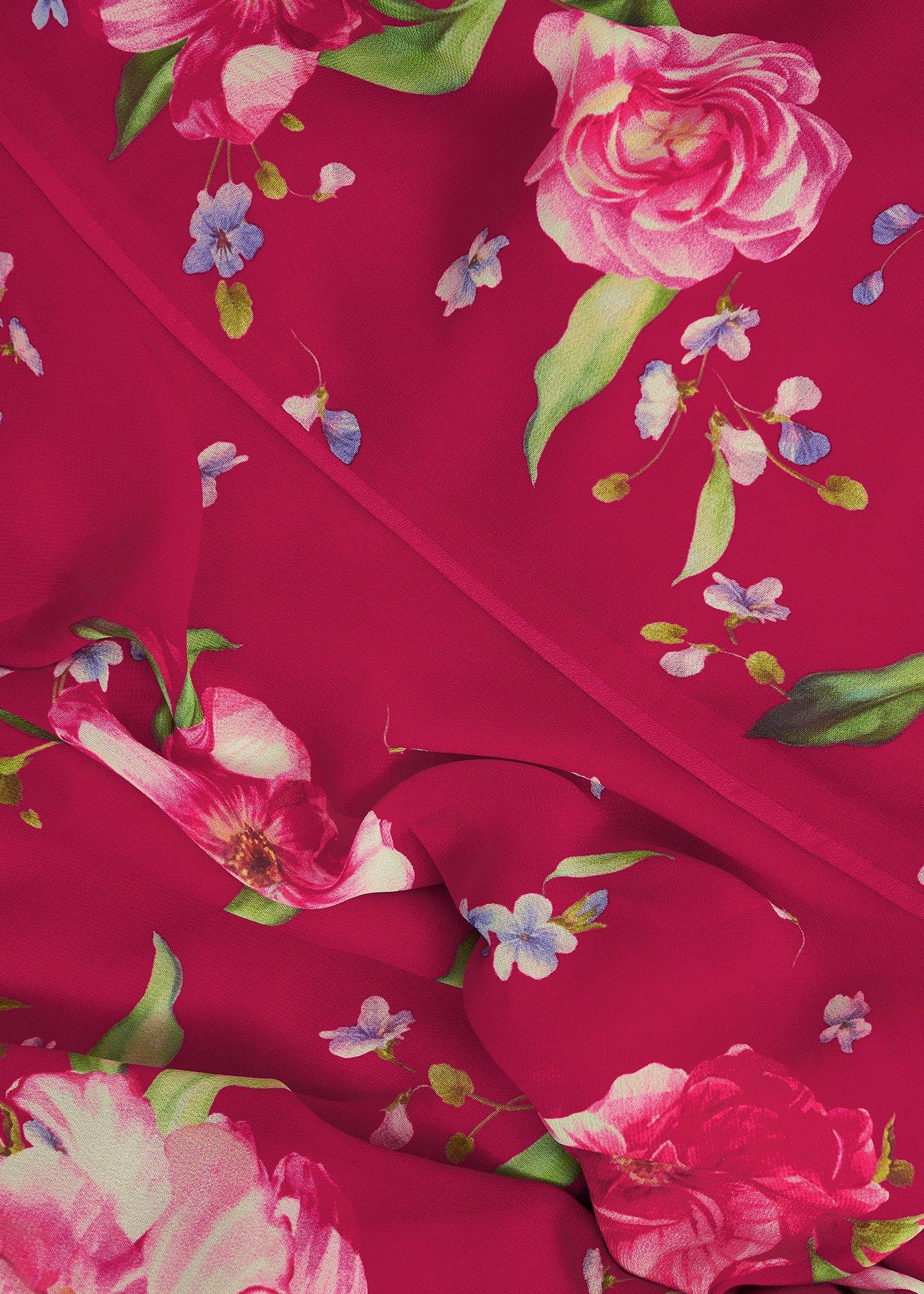 Petite Carly Dress, Pink Multi, hi-res