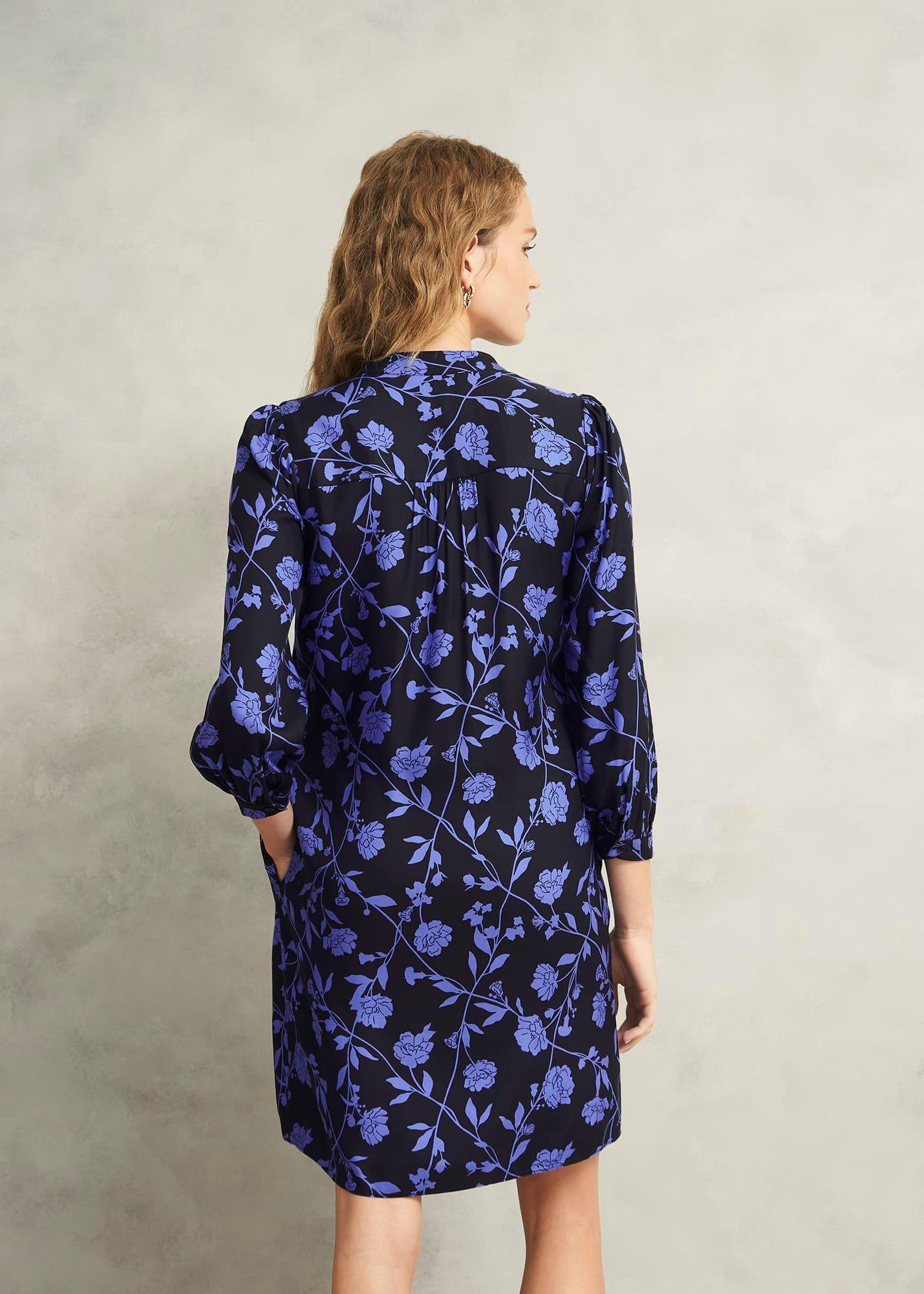 Valeria Dress, Navy Twilight, hi-res
