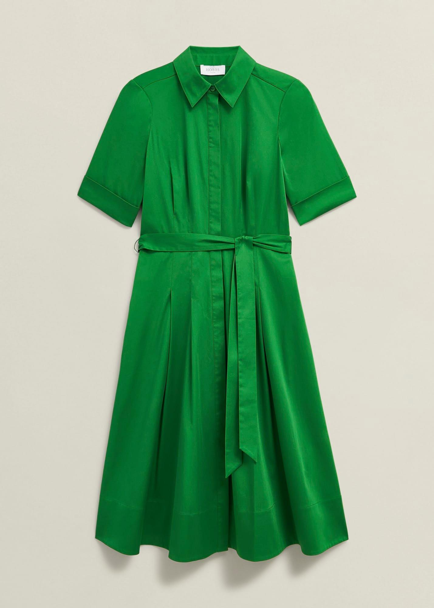 Brigitta Dress, Lush Green, hi-res