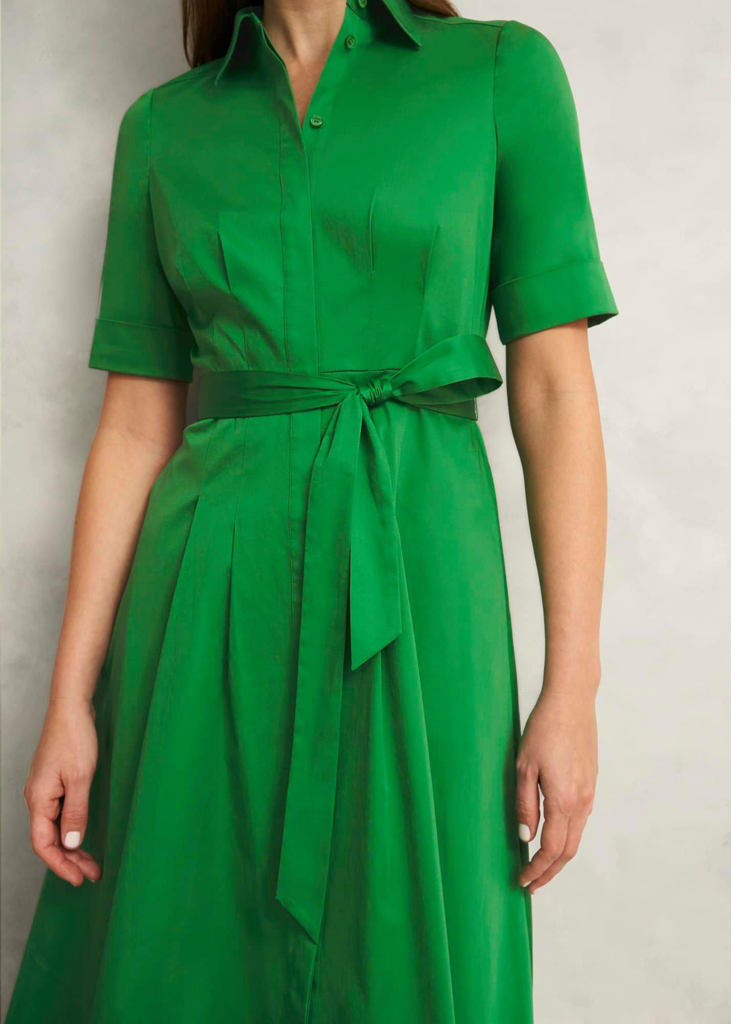 Petite Brigitta Dress, Lush Green, hi-res