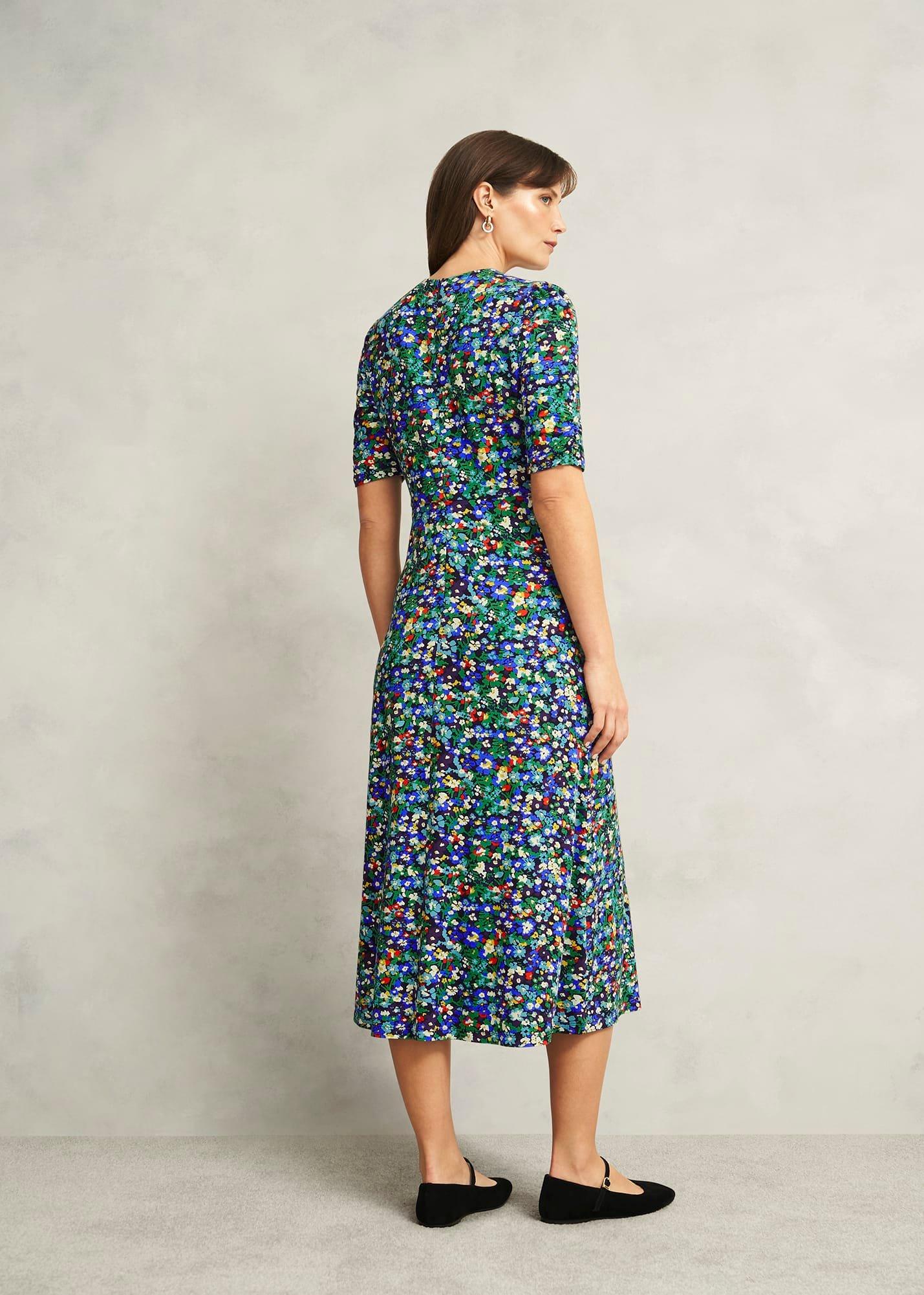 Petite Coralie Jersey Dress, Multi, hi-res