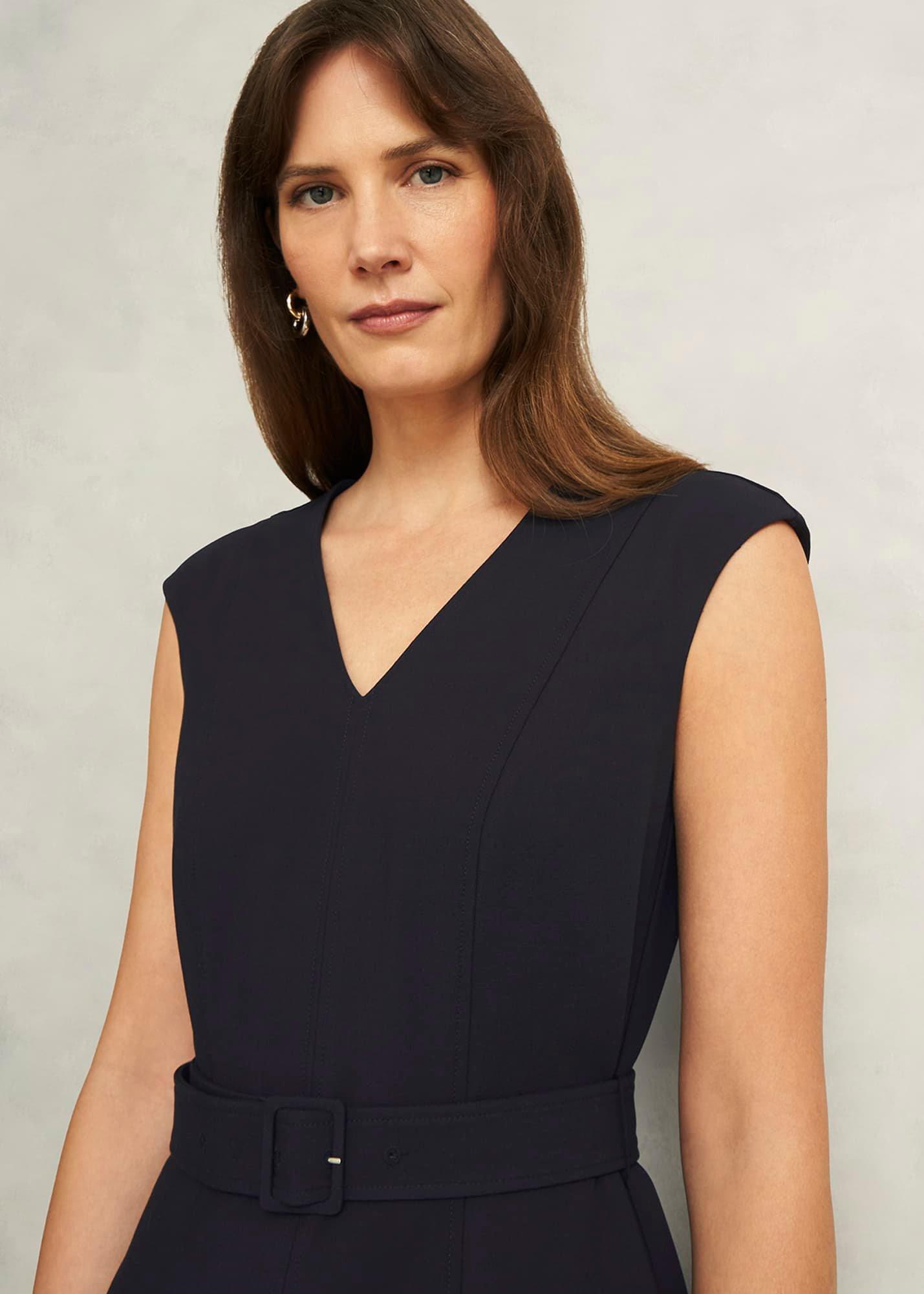 Carolyn Dress, Navy, hi-res