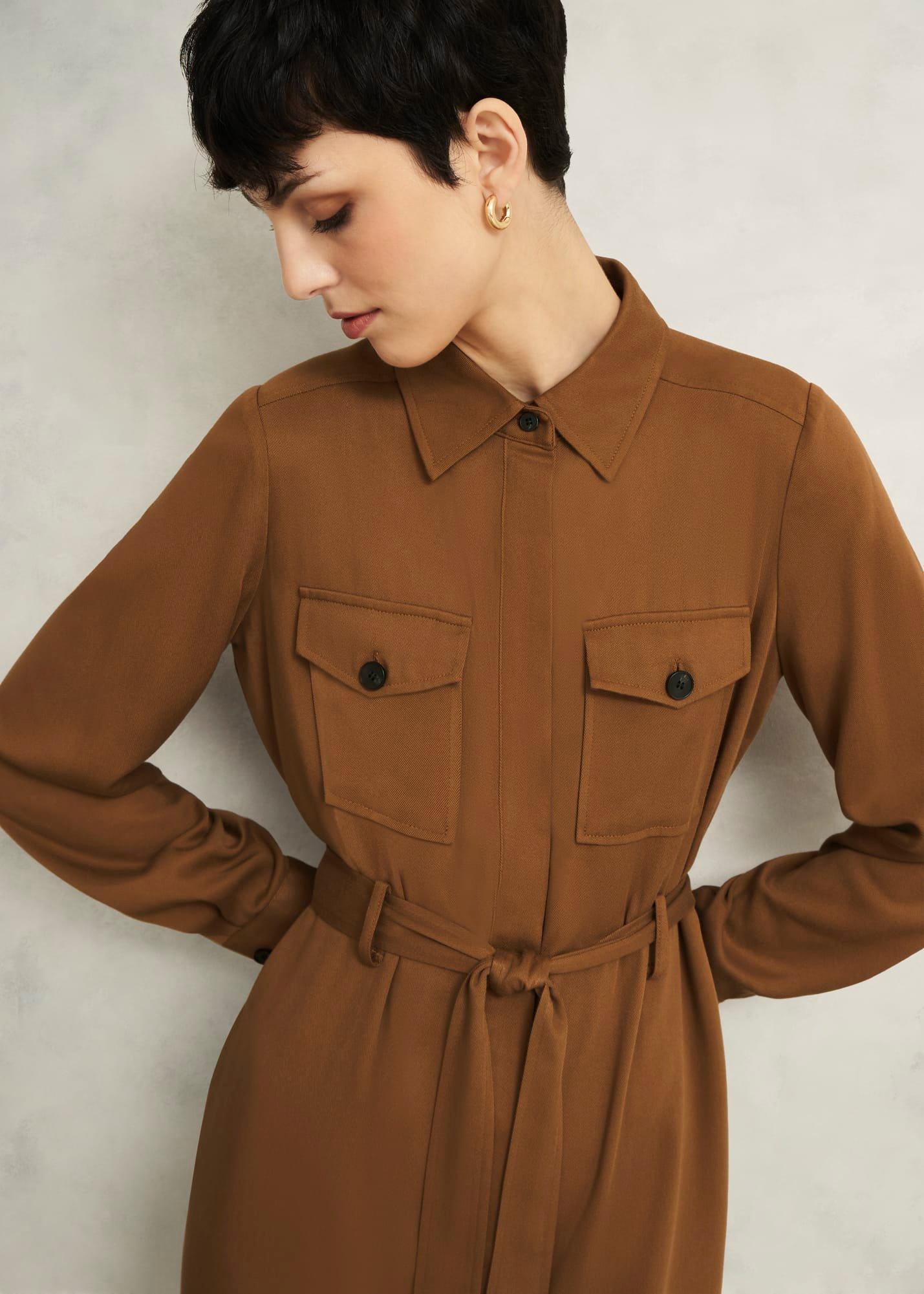 Combs Dress, Vicuna, hi-res