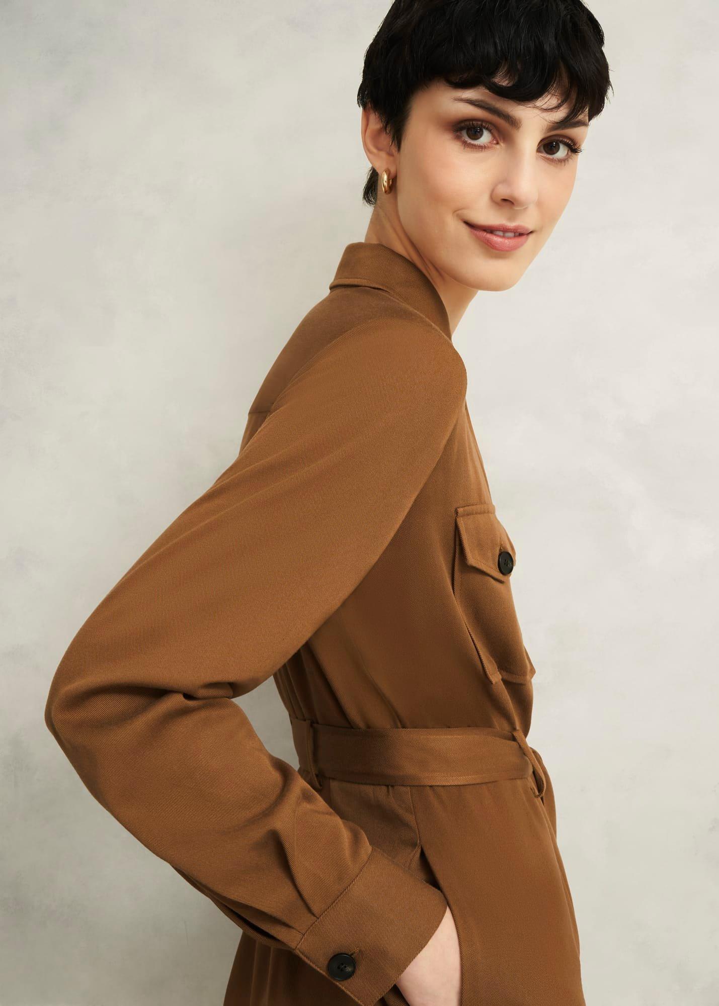 Combs Dress, Vicuna, hi-res